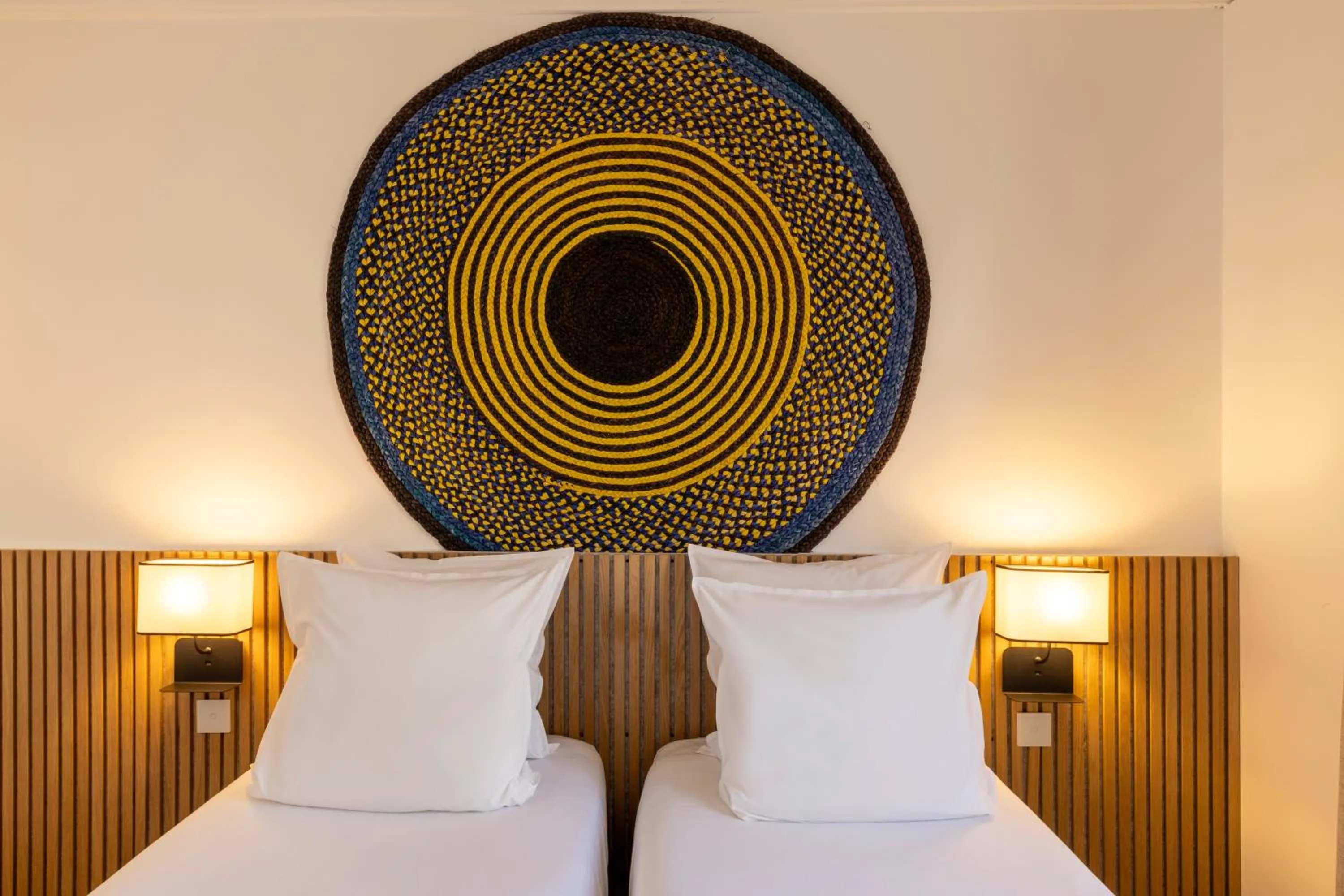 Bed in Hôtel Korner Châtelet