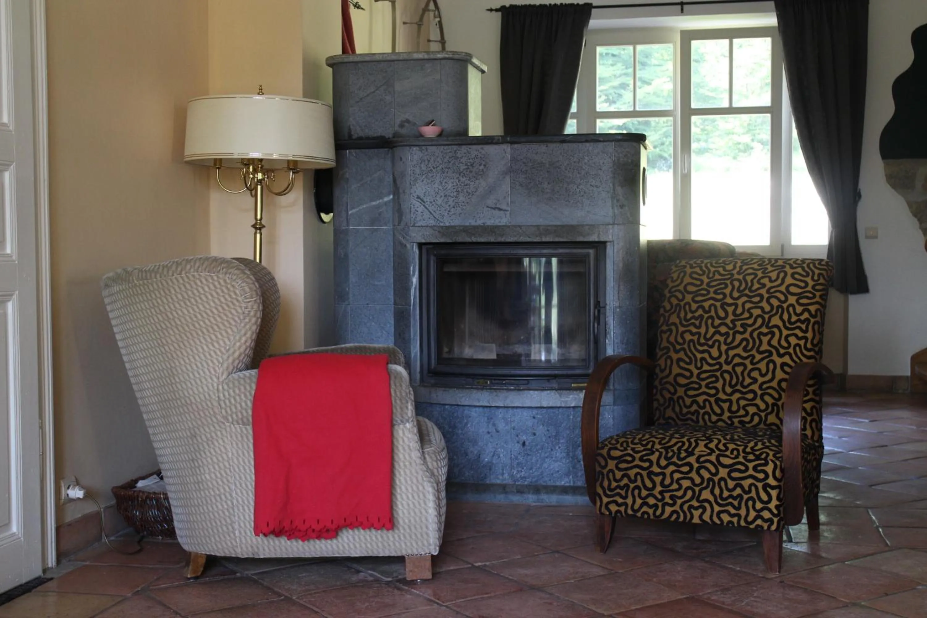 Communal lounge/ TV room in Villa Louisental - Gruppenunterkunft für Selbstversorger