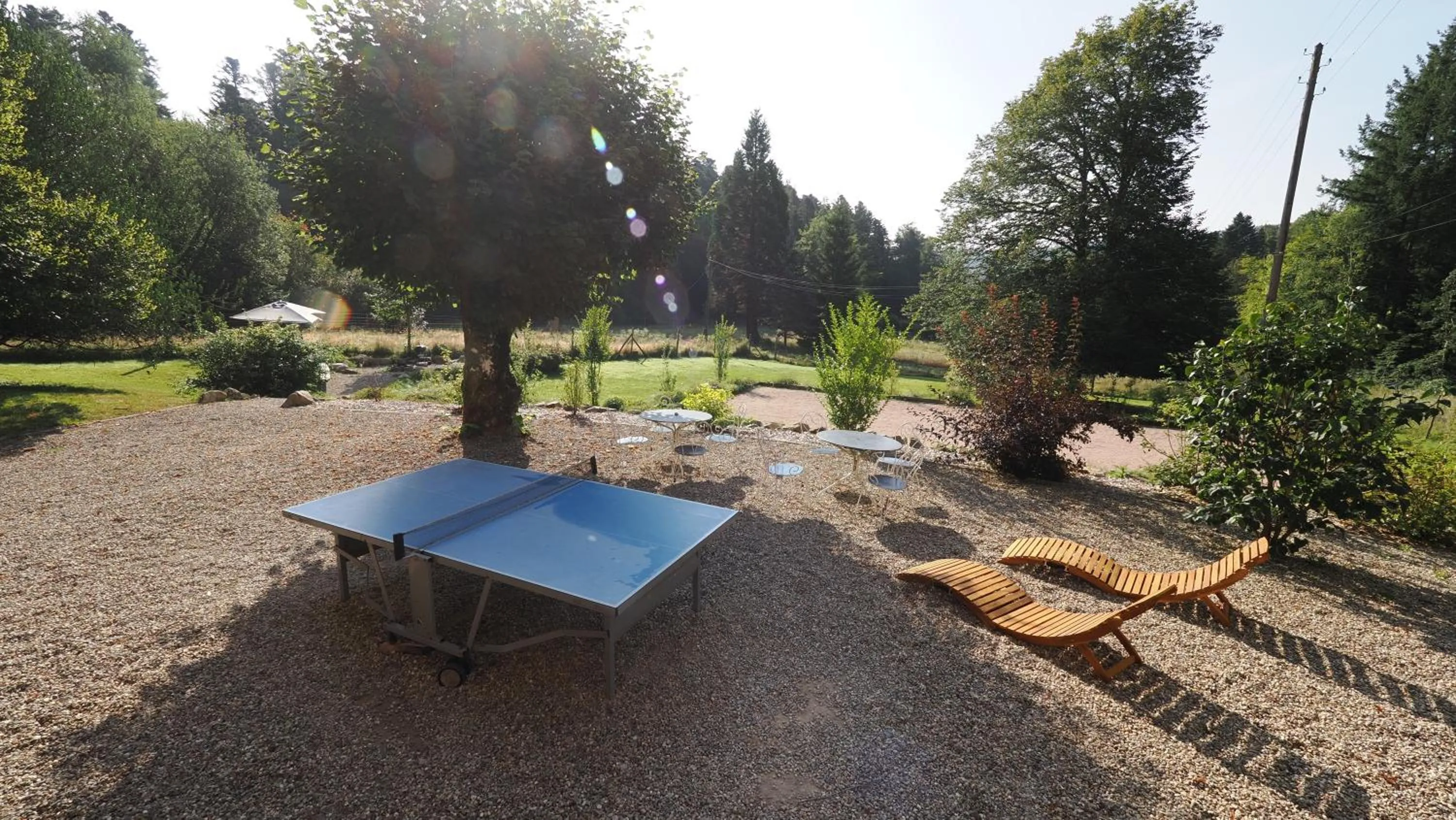 Garden in Villa Louisental - Gruppenunterkunft für Selbstversorger