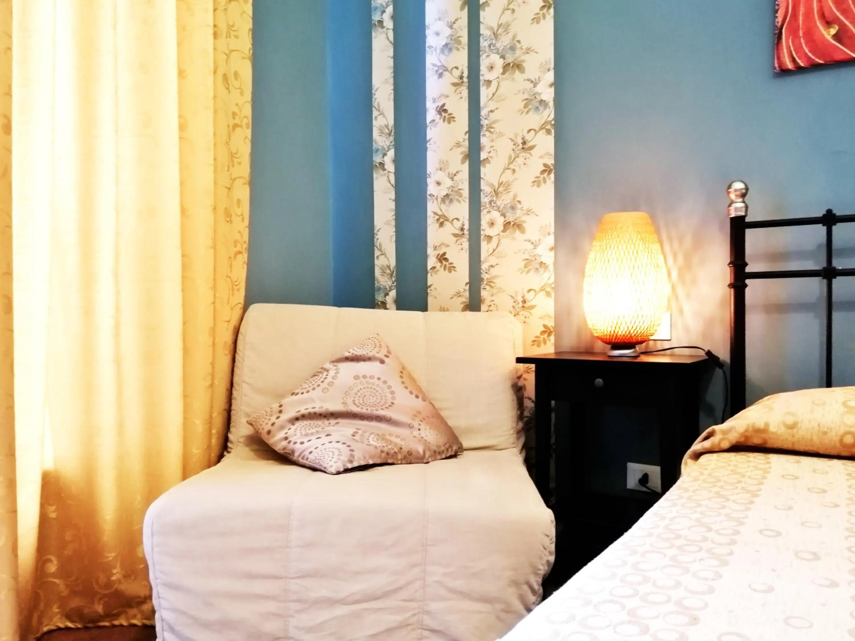 Decorative detail, Bed in B&B Centro900