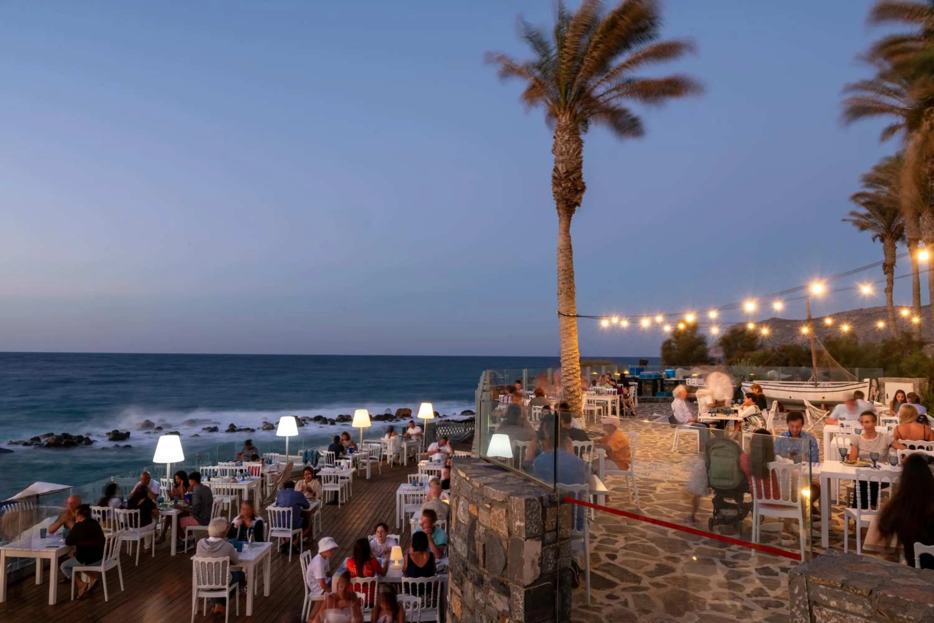 People in Minos Imperial Luxury Beach Resort & Spa Milatos