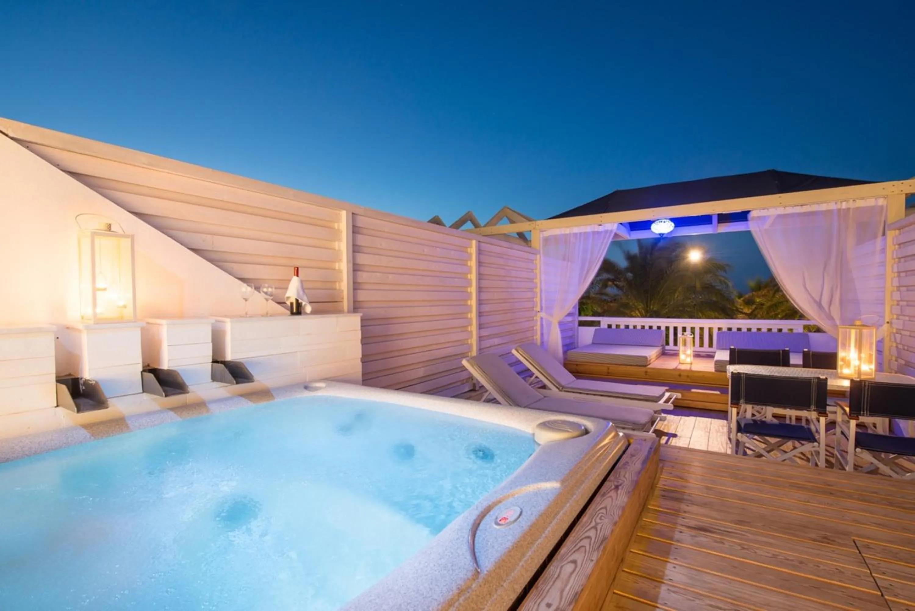 Hot Tub in Minos Imperial Luxury Beach Resort & Spa Milatos