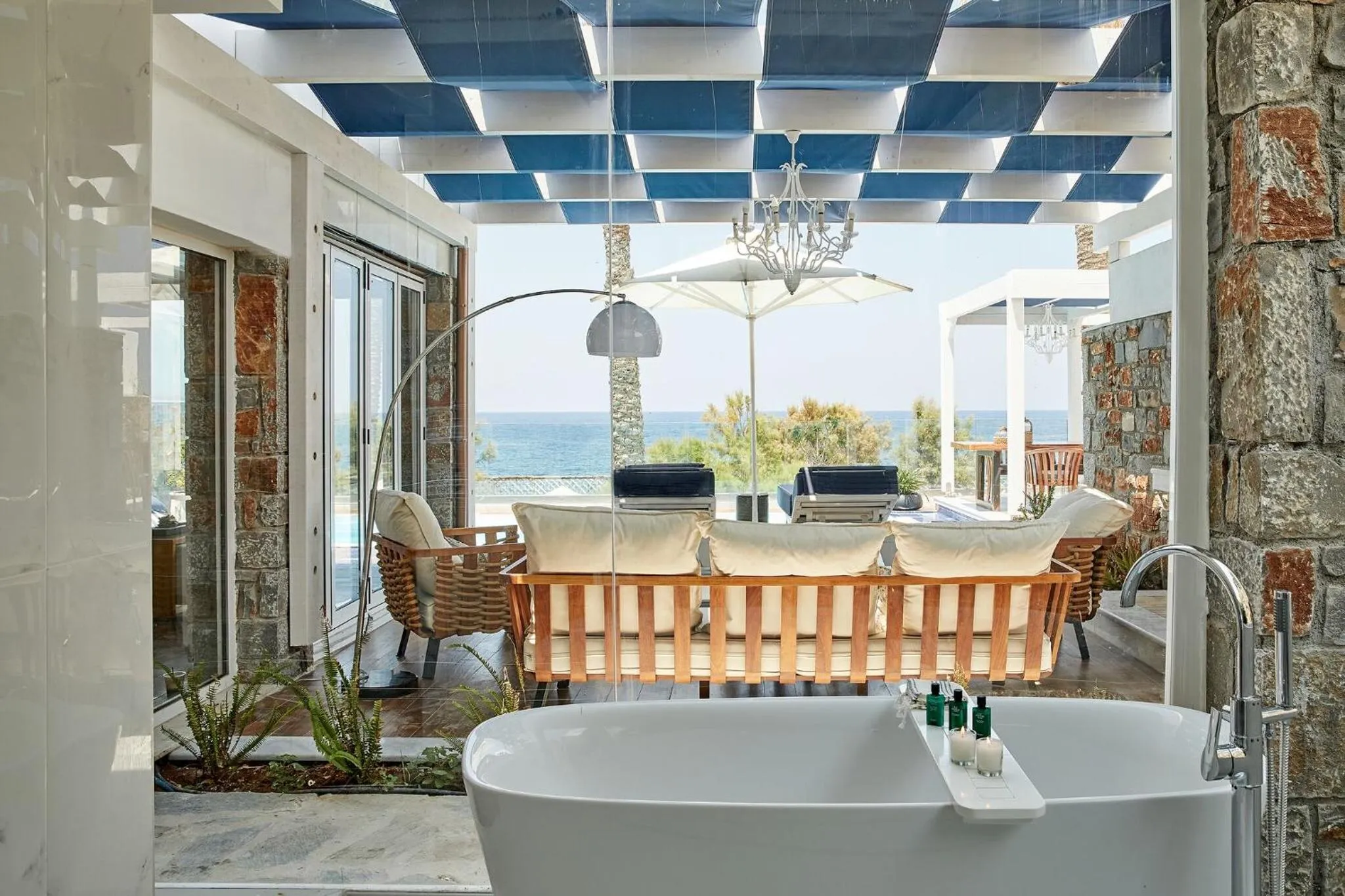 Hot Tub in Minos Imperial Luxury Beach Resort & Spa Milatos