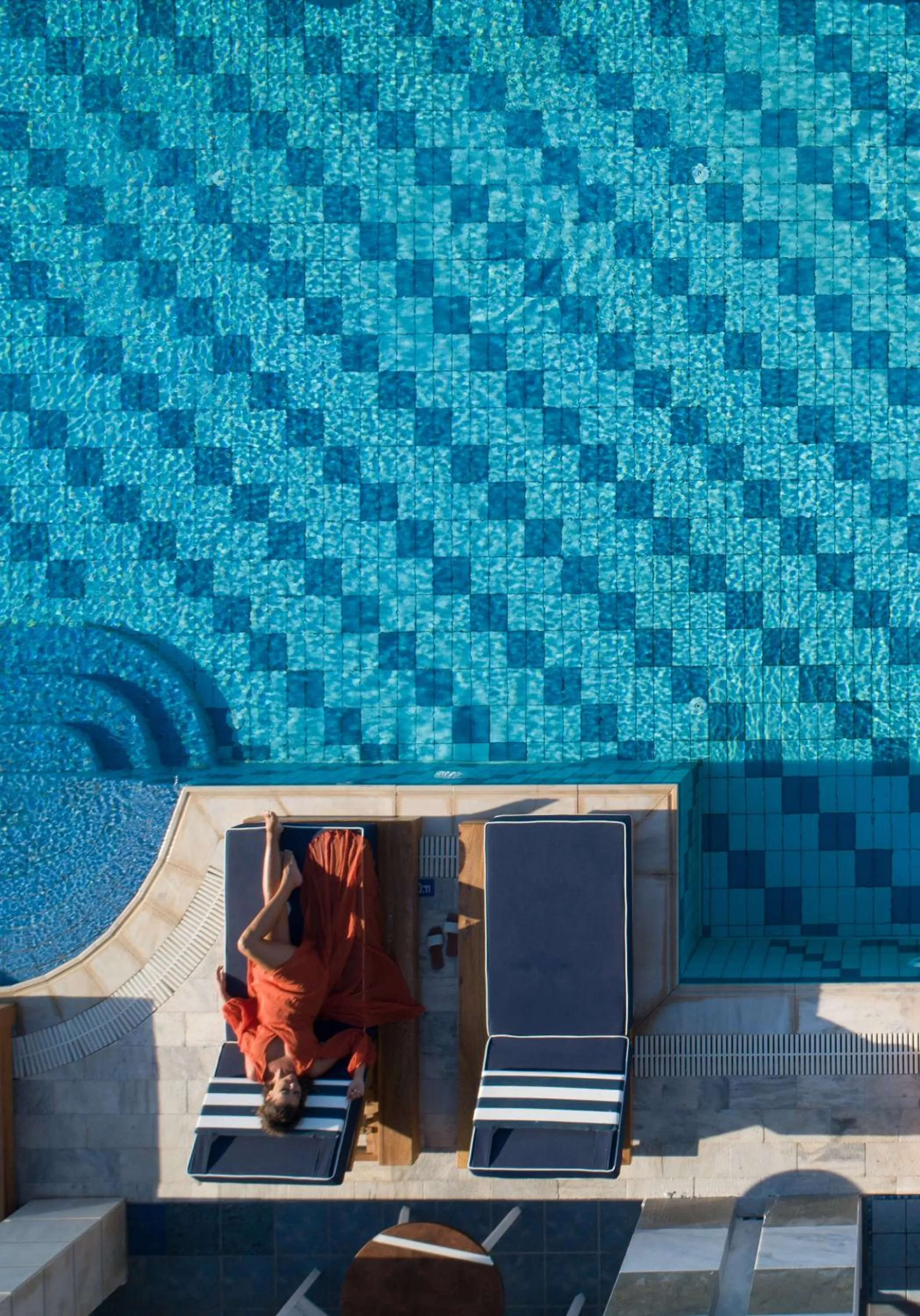 Swimming pool in Minos Imperial Luxury Beach Resort & Spa Milatos