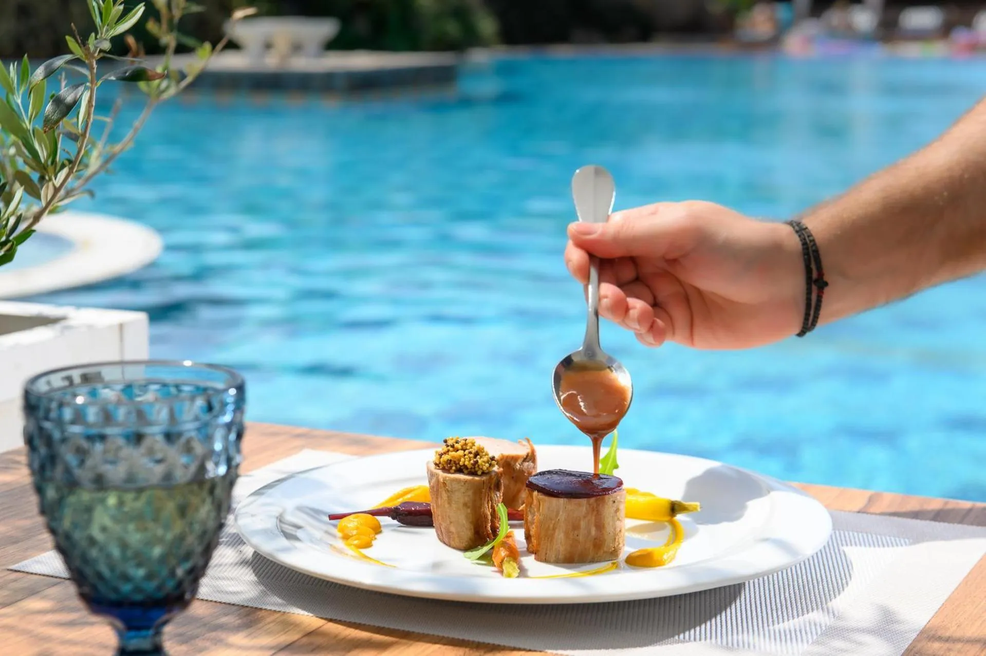 Food in Minos Imperial Luxury Beach Resort & Spa Milatos