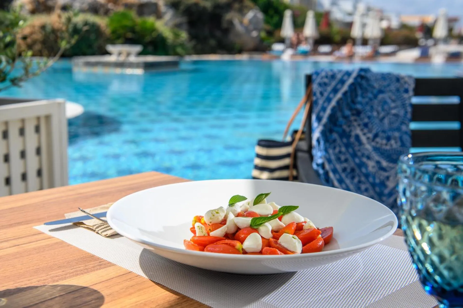Food in Minos Imperial Luxury Beach Resort & Spa Milatos