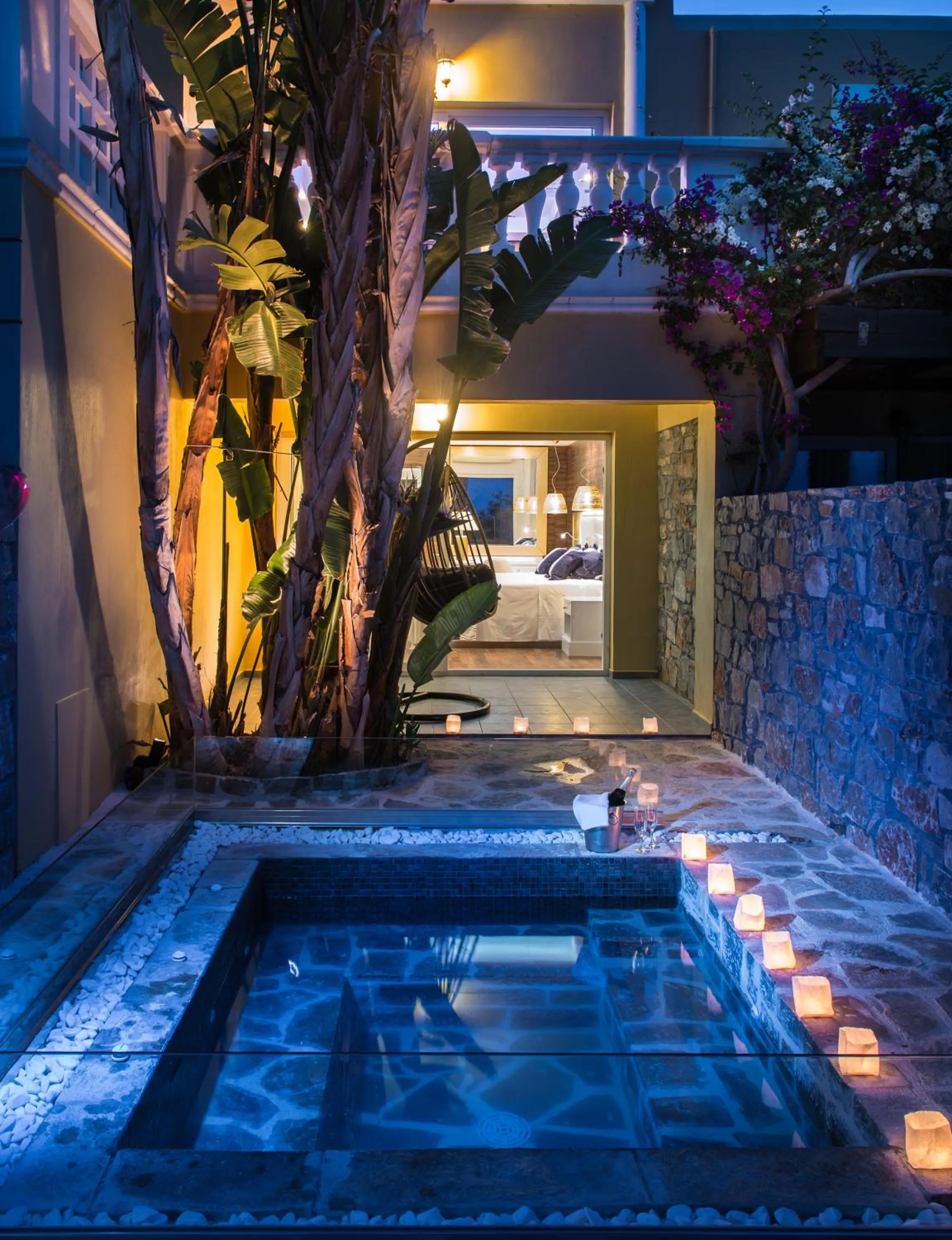 Balcony/Terrace in Minos Imperial Luxury Beach Resort & Spa Milatos