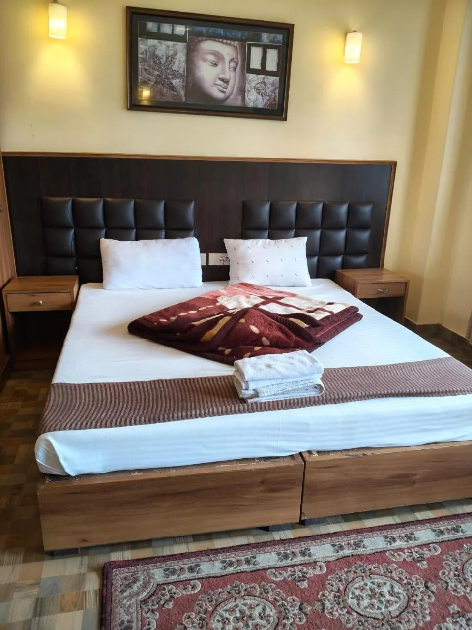 Bed in Hotel Utpala