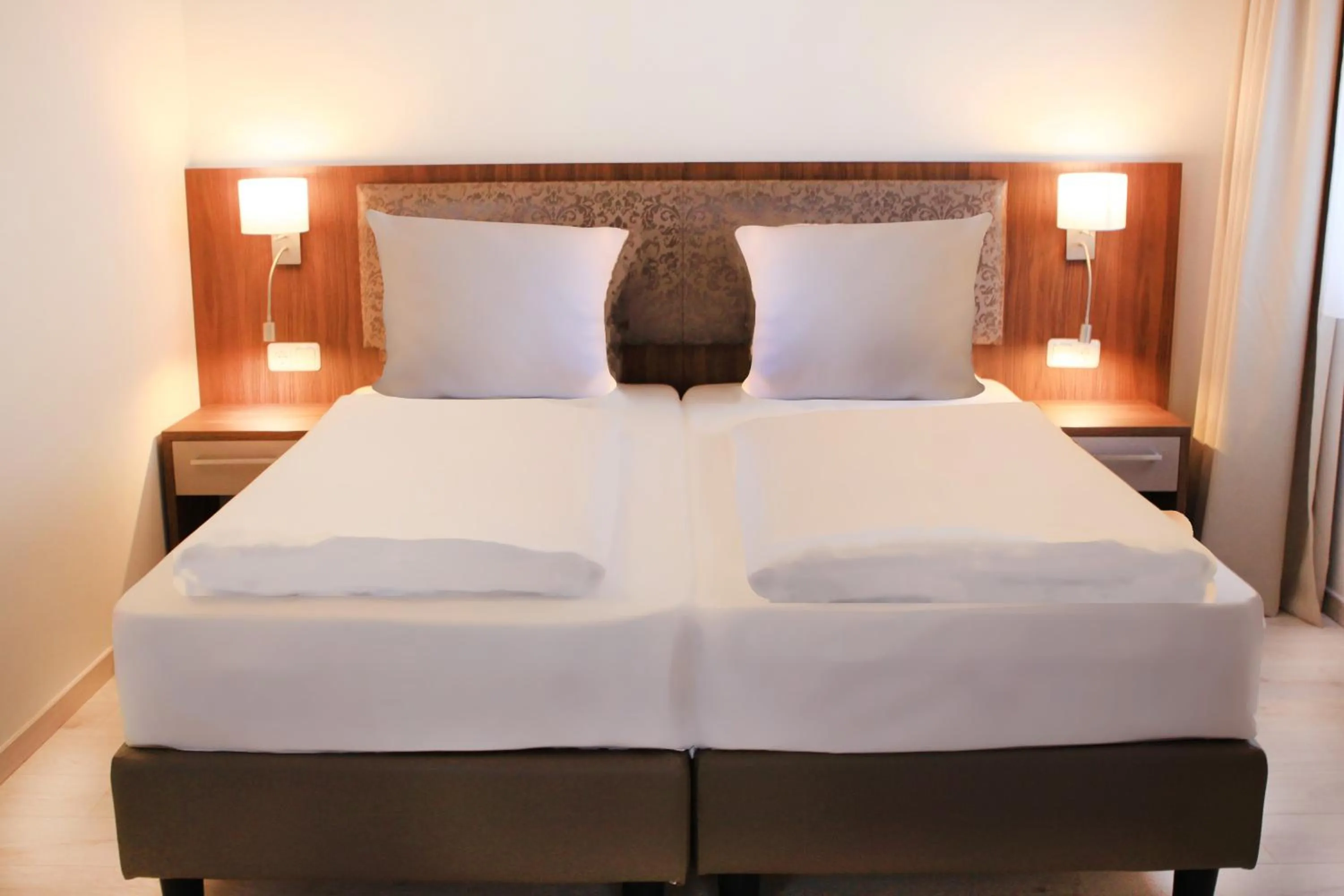 Bed in Anor Hotel & Conference Center Frankfurt Airport