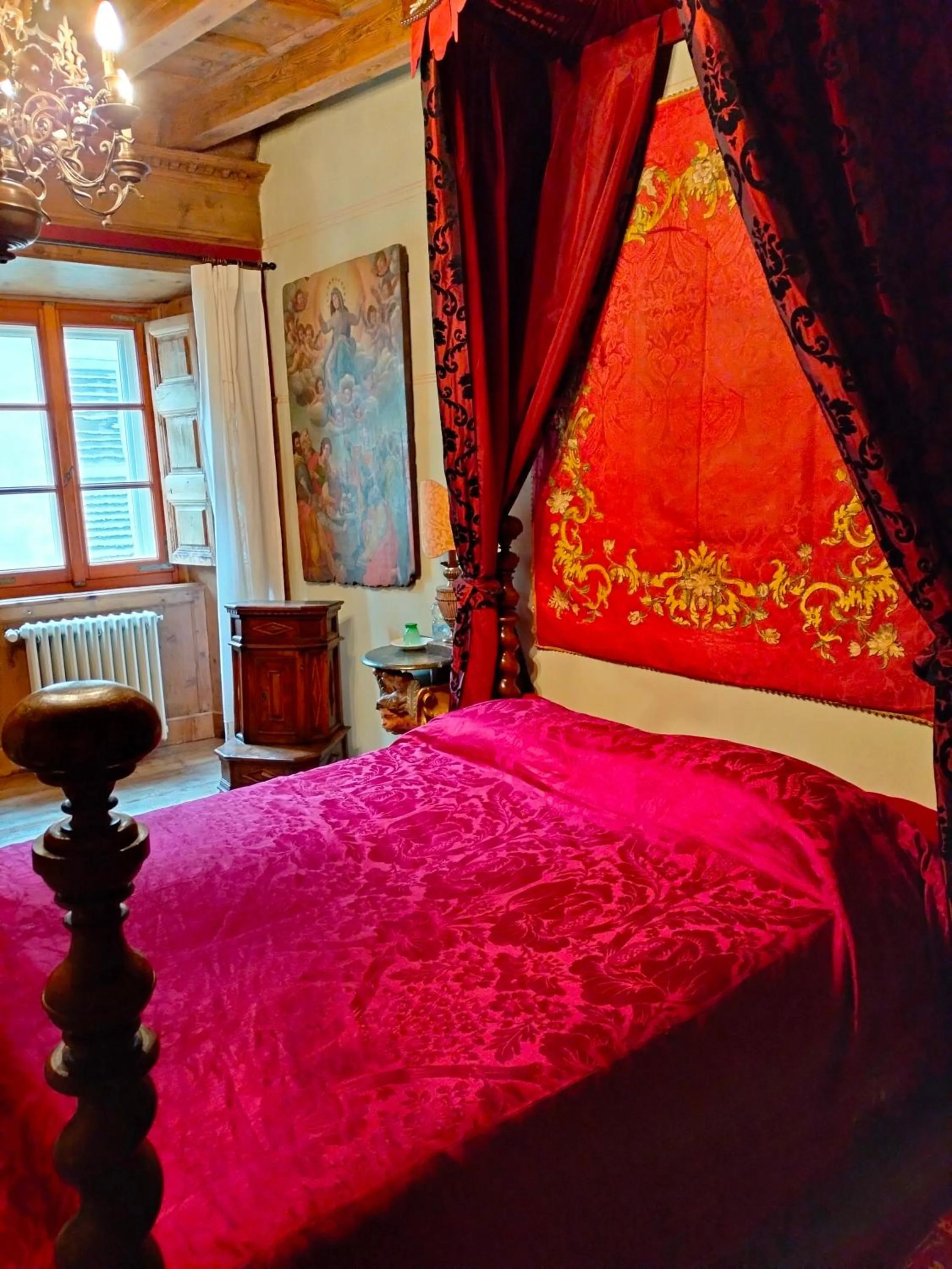 Bed in B&b di Charme Palazzo Lambertenghi