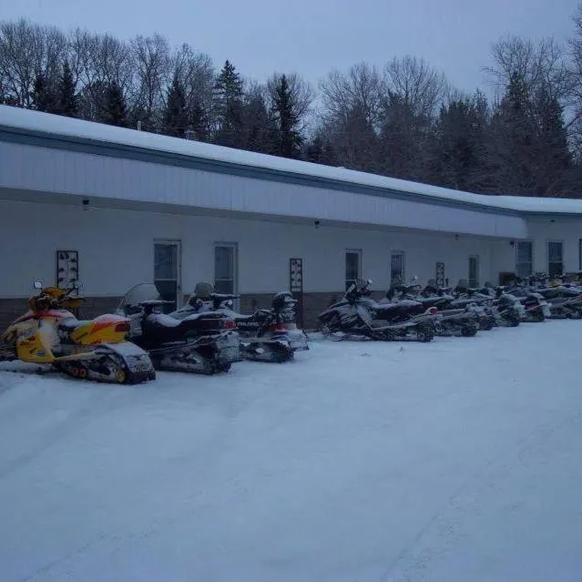 Winter in Edgewater Motel and Campground