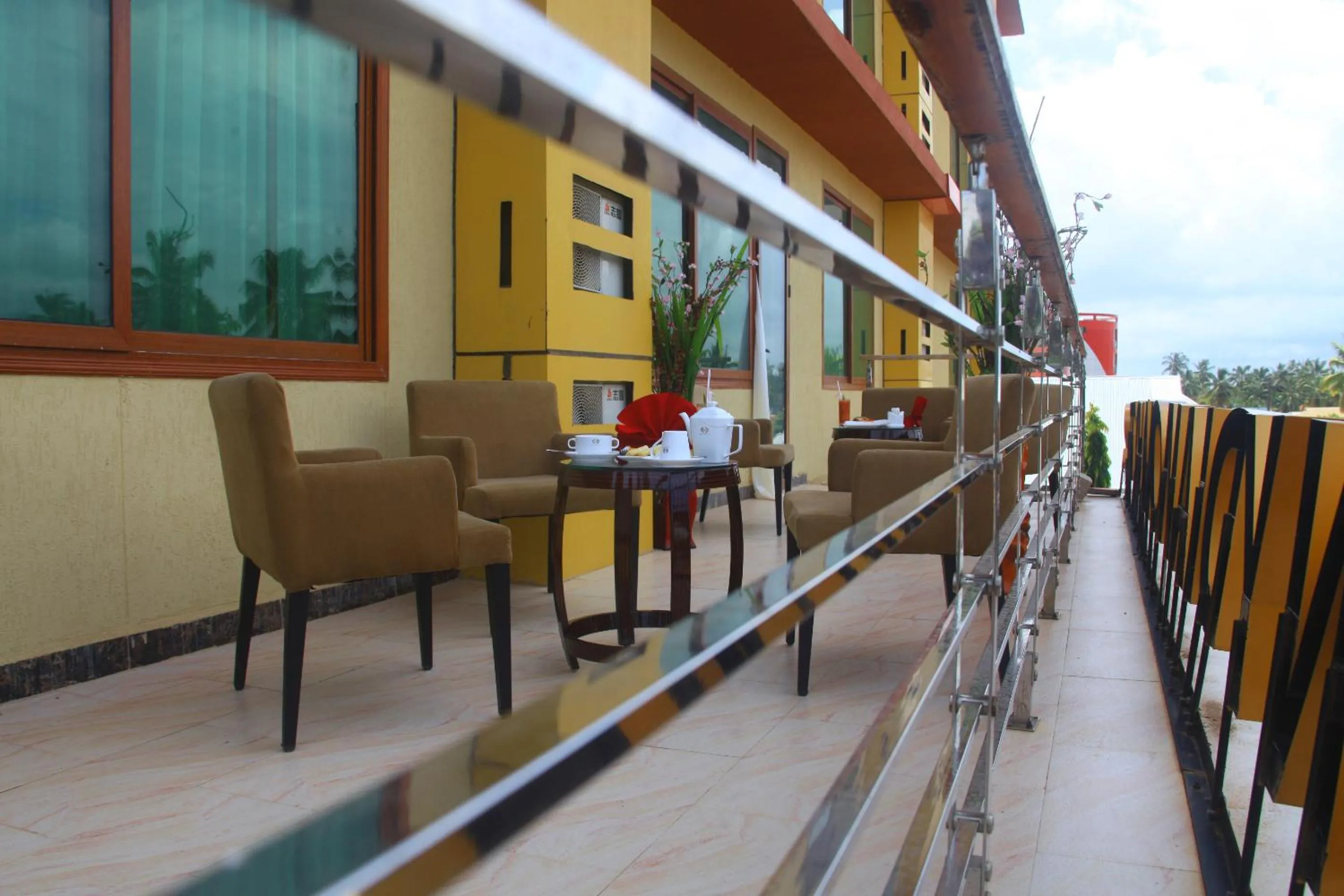 Balcony/Terrace in Tiffany Diamond Hotels - Mtwara