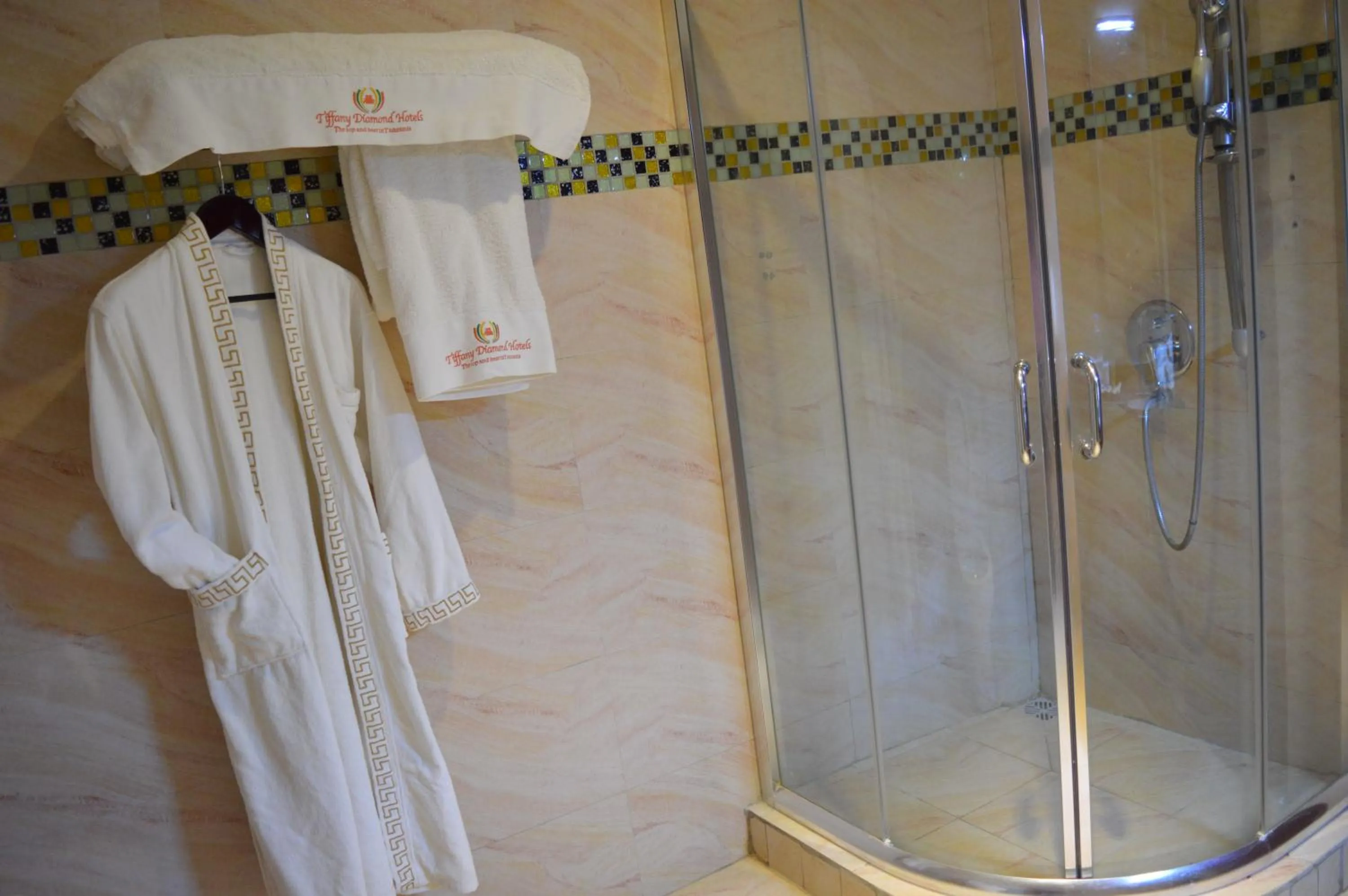 Bathroom in Tiffany Diamond Hotels - Mtwara