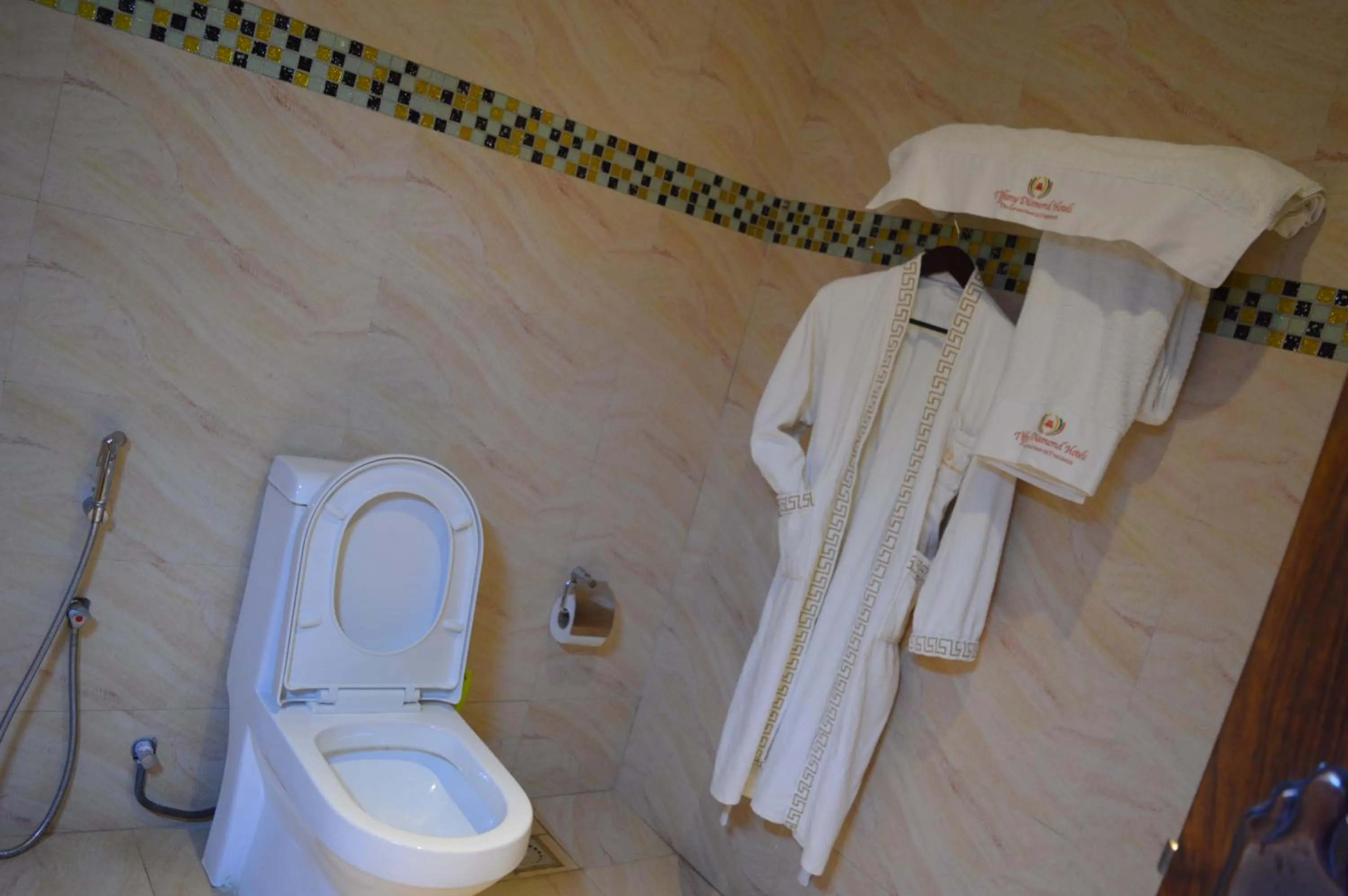 Bathroom in Tiffany Diamond Hotels - Mtwara