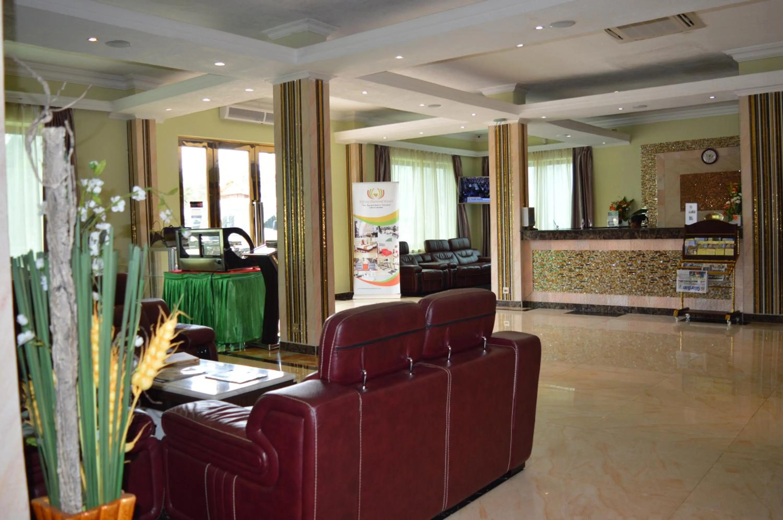 Lobby or reception in Tiffany Diamond Hotels - Mtwara