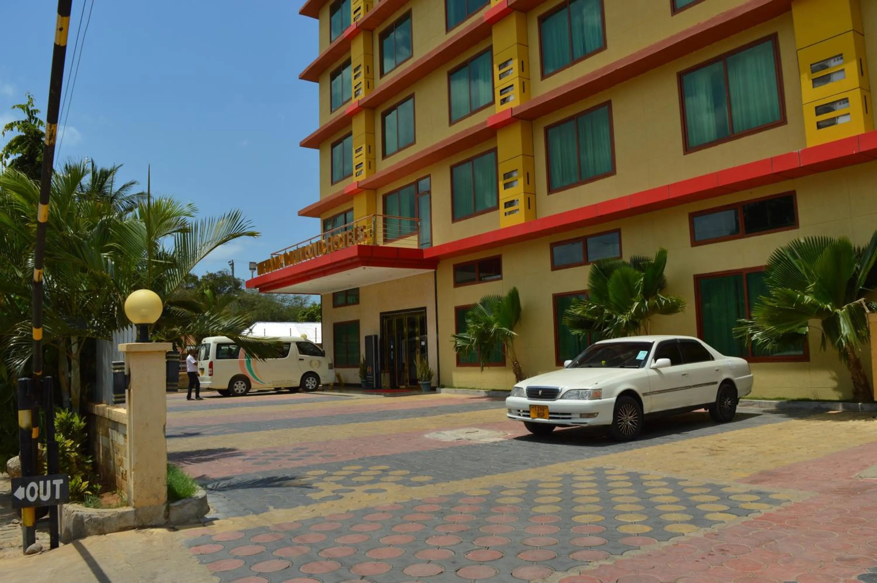 Facade/entrance in Tiffany Diamond Hotels - Mtwara