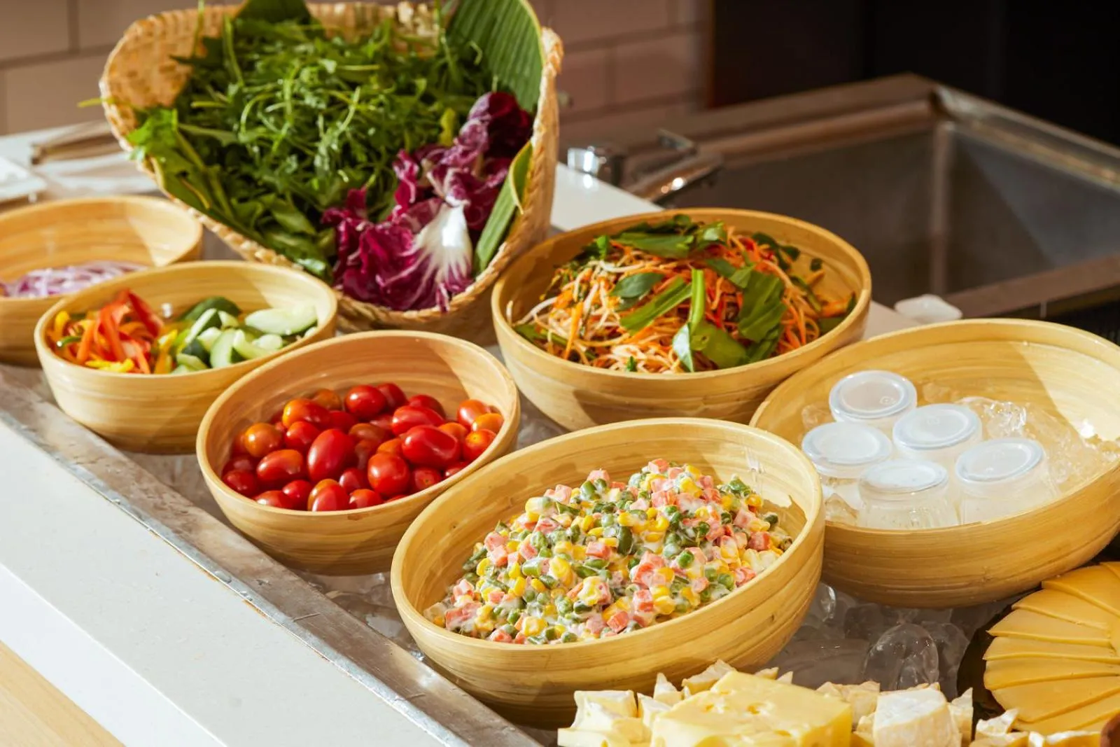 Buffet breakfast in Signature by M Village Beachfront Hotel