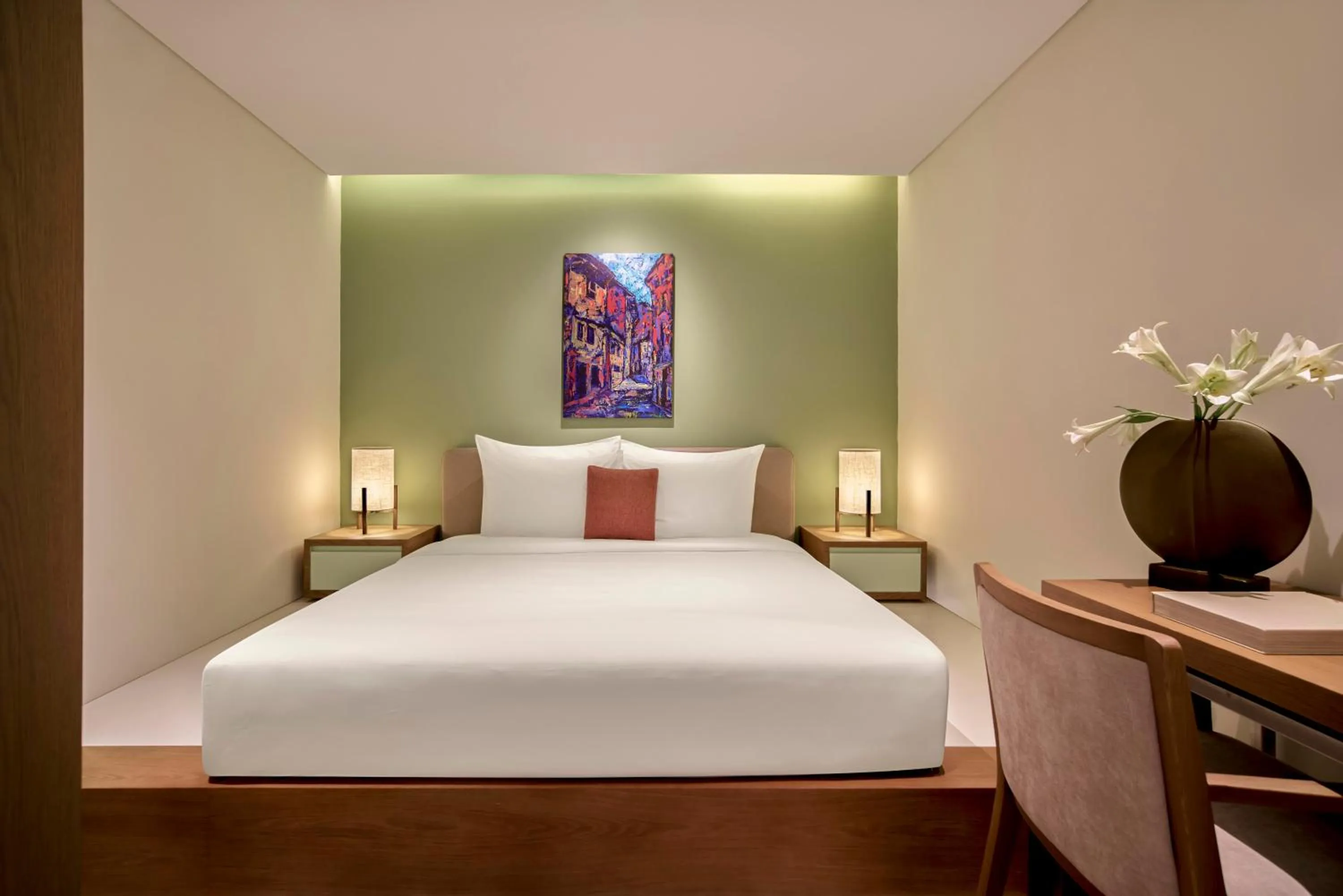 Bedroom, Bed in Signature by M Village Beachfront Hotel