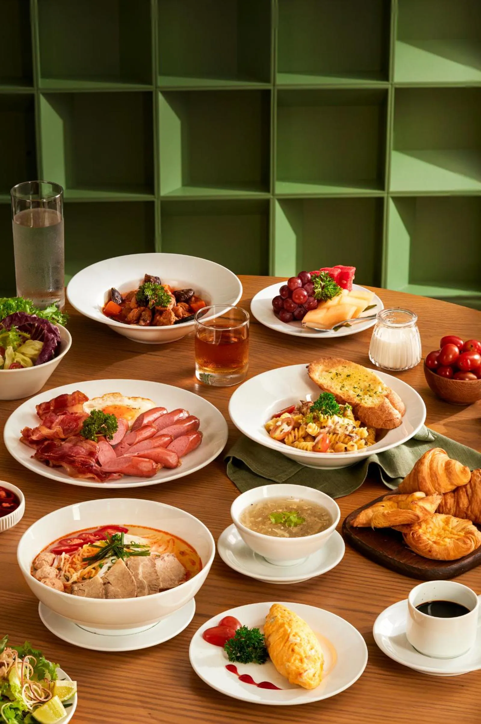 Buffet breakfast in Signature by M Village Beachfront Hotel