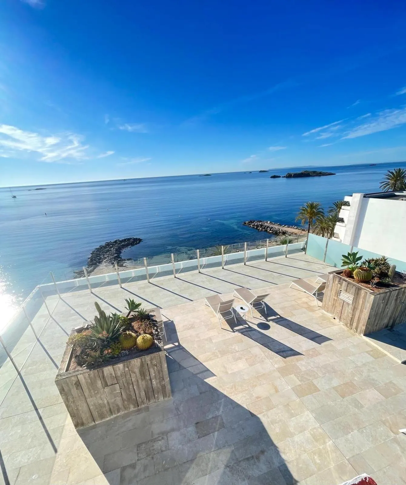 Balcony/Terrace in Apartamentos Llobet Ibiza