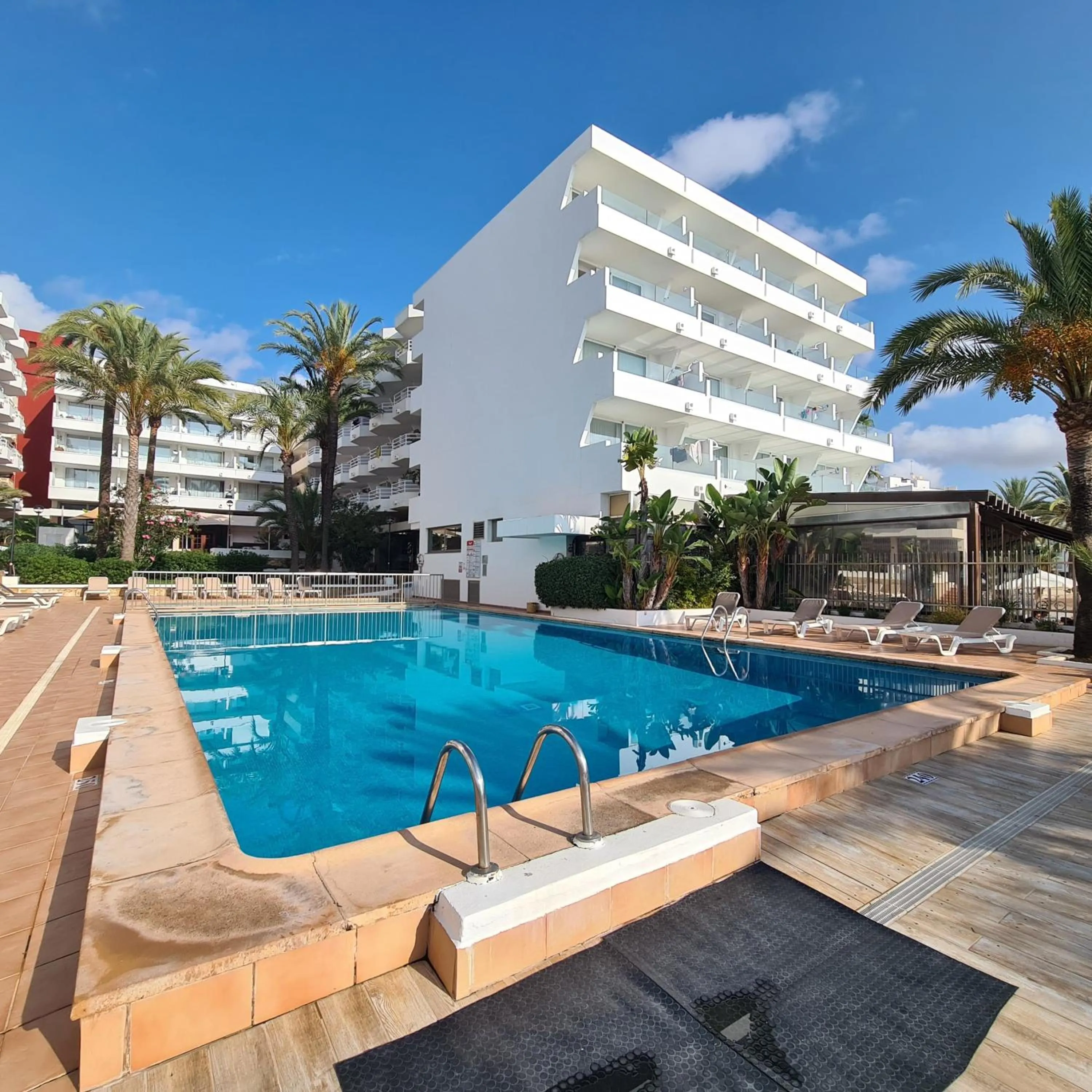 Swimming pool in Apartamentos Llobet Ibiza