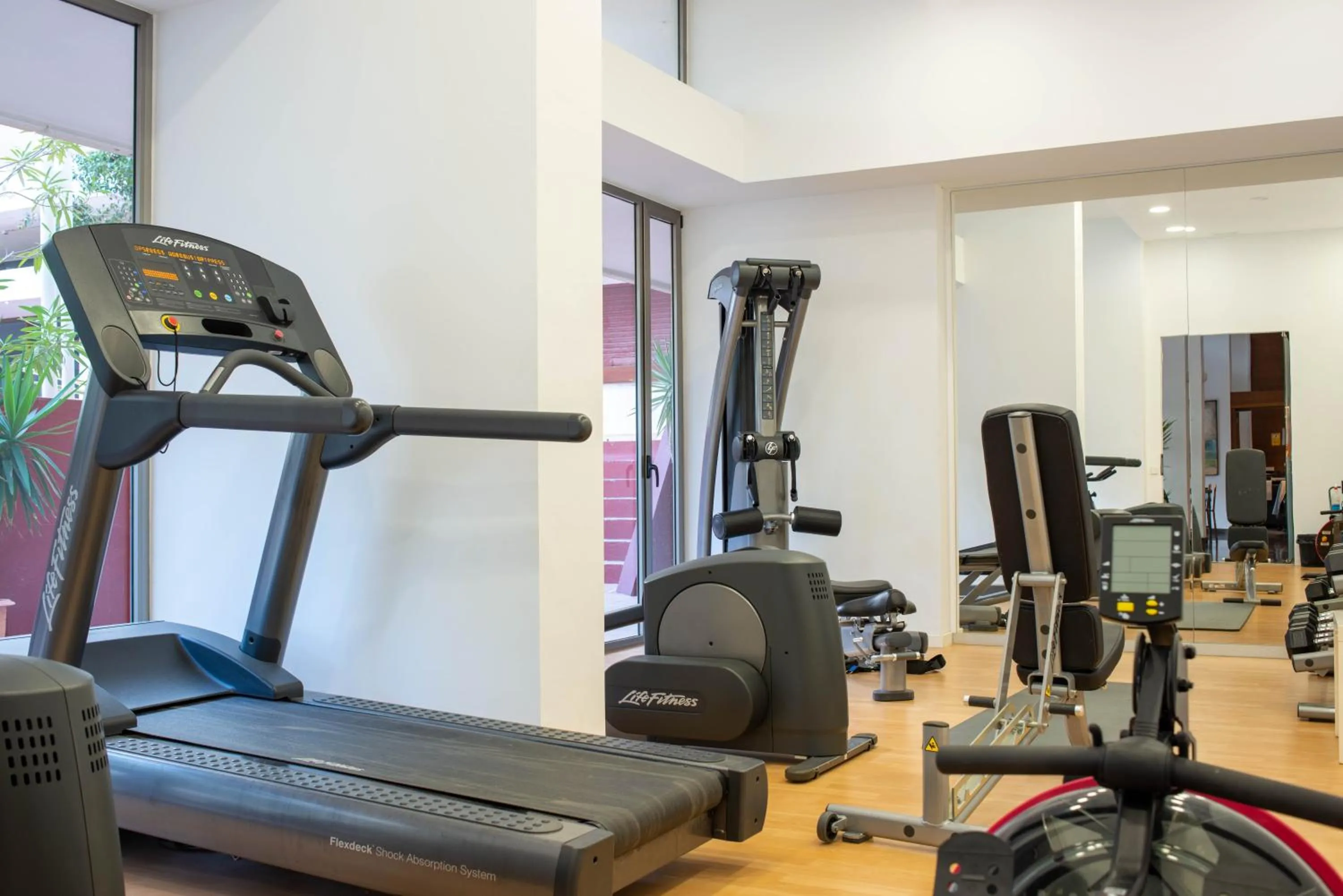 Fitness centre/facilities in Apartamentos Llobet Ibiza