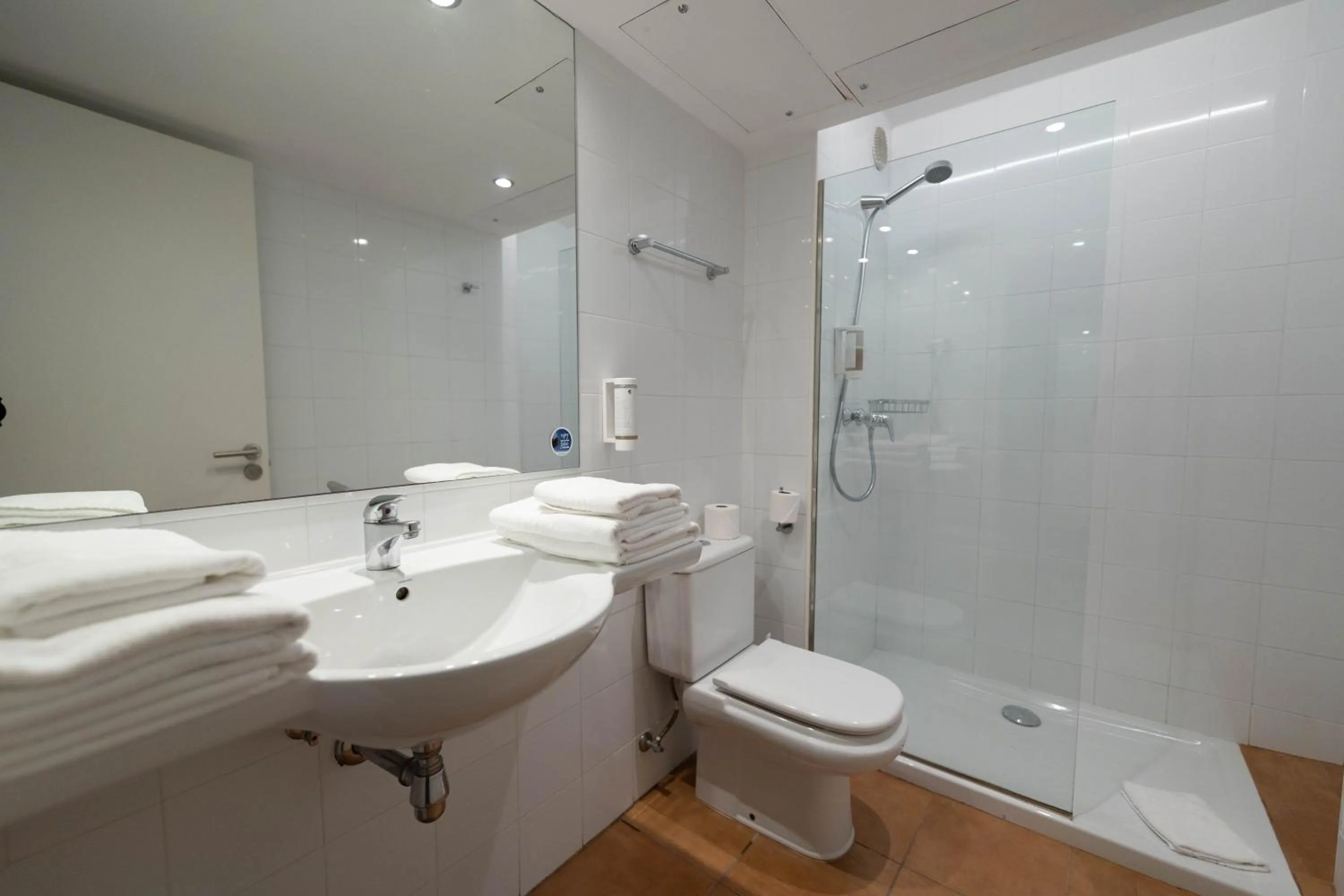 Bathroom in Apartamentos Llobet Ibiza