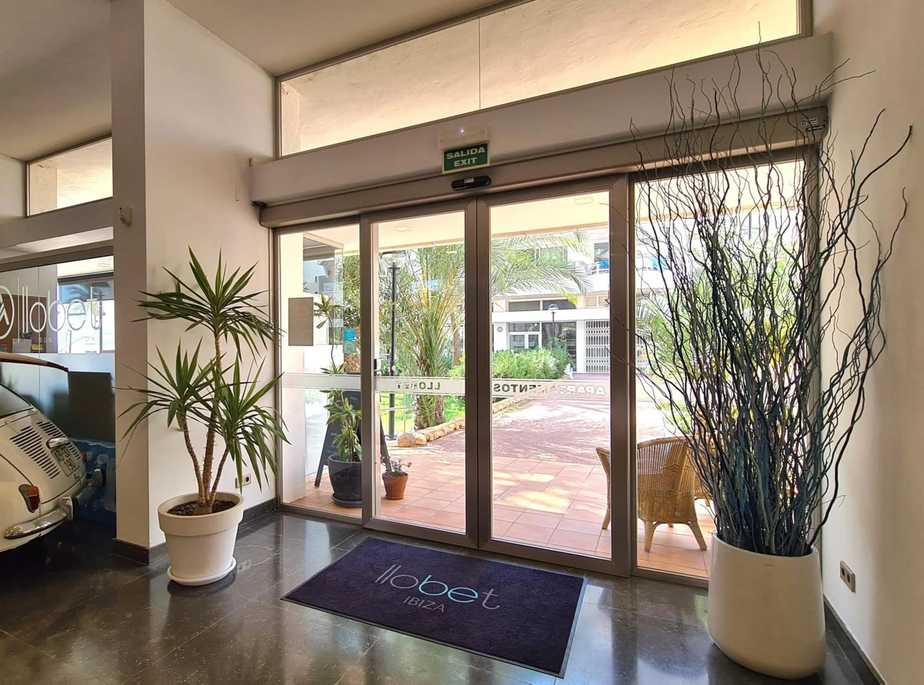 Lobby or reception in Apartamentos Llobet Ibiza
