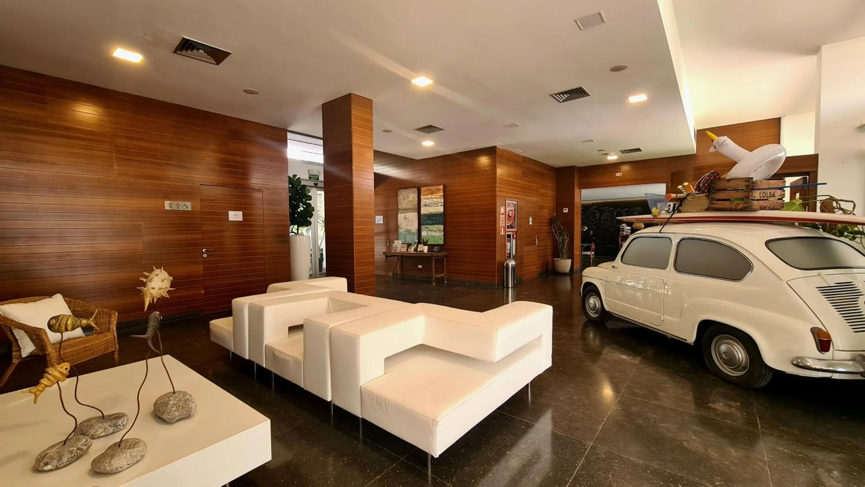 Lobby or reception in Apartamentos Llobet Ibiza