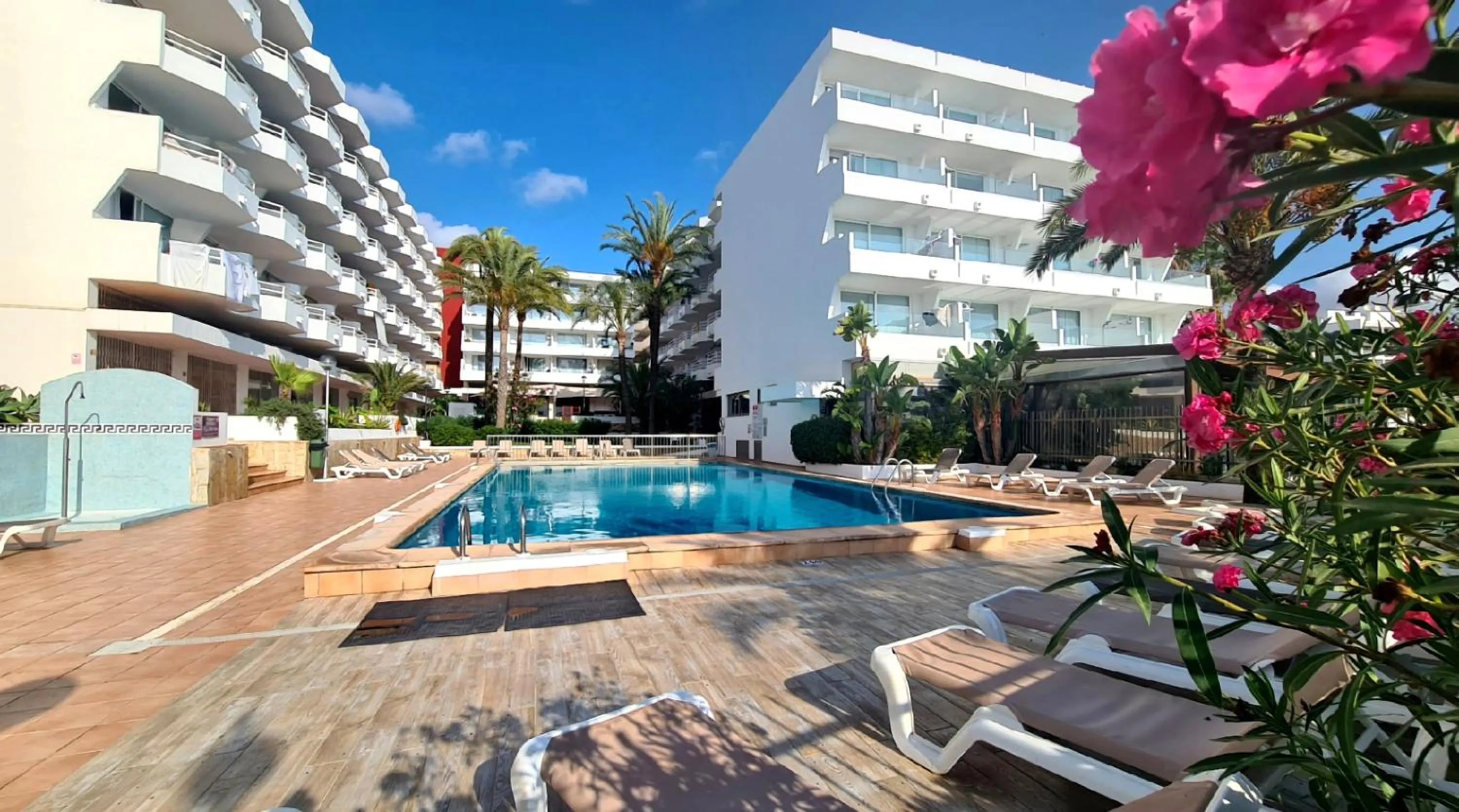 Swimming pool in Apartamentos Llobet Ibiza