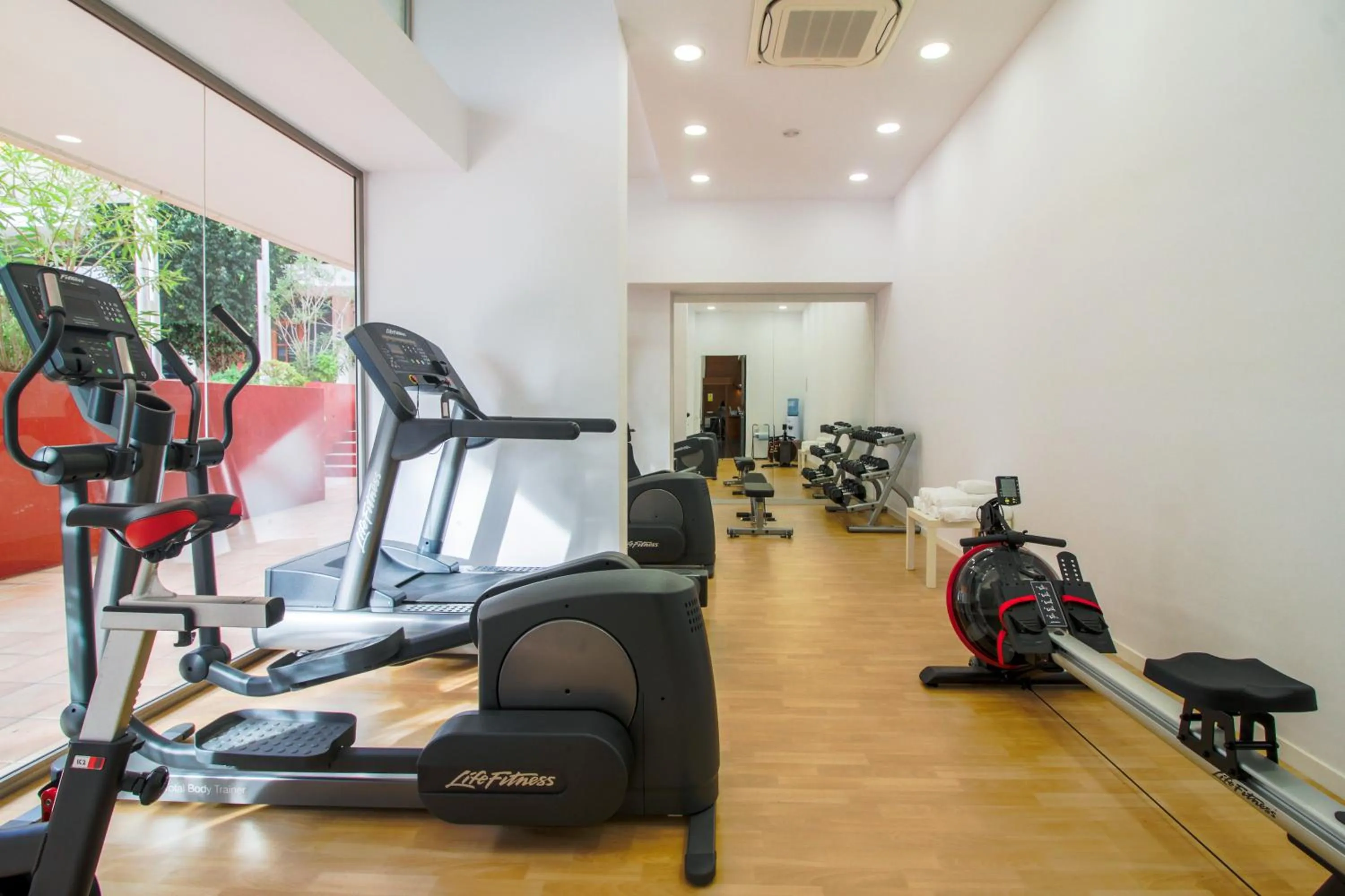 Fitness centre/facilities in Apartamentos Llobet Ibiza