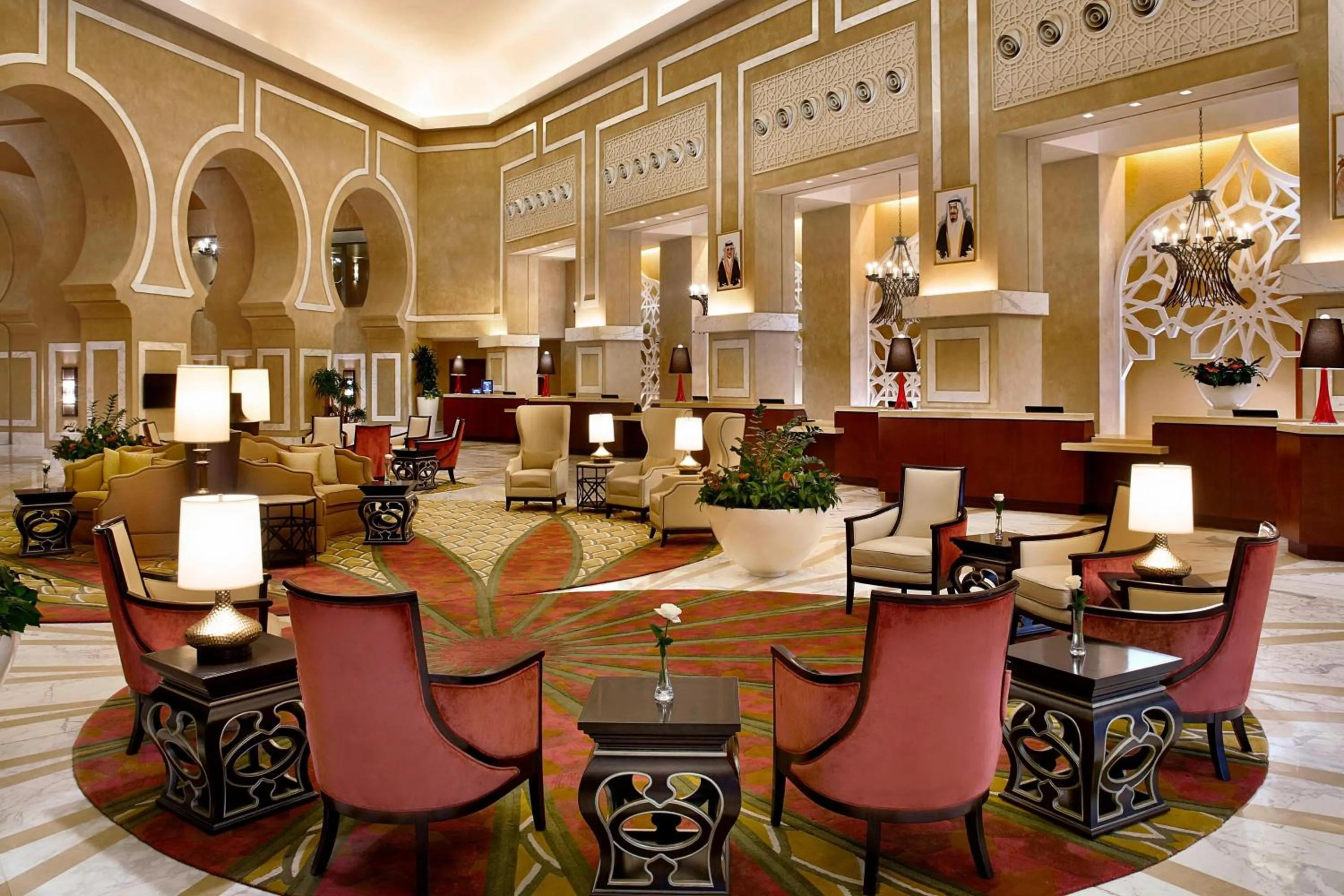 Lobby or reception in Marriott Hotel Jabal Omar Makkah