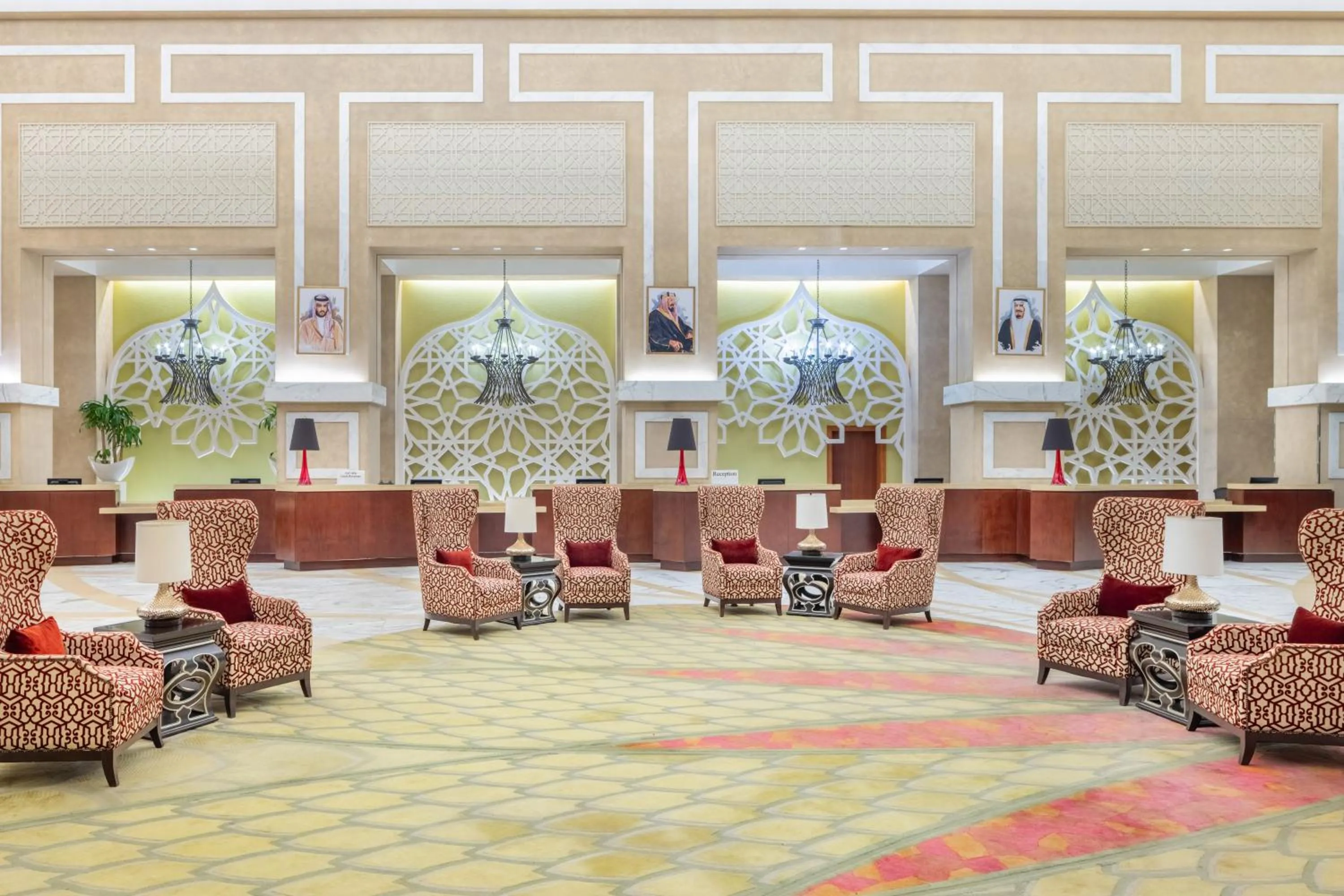 Lobby or reception in Marriott Hotel Jabal Omar Makkah