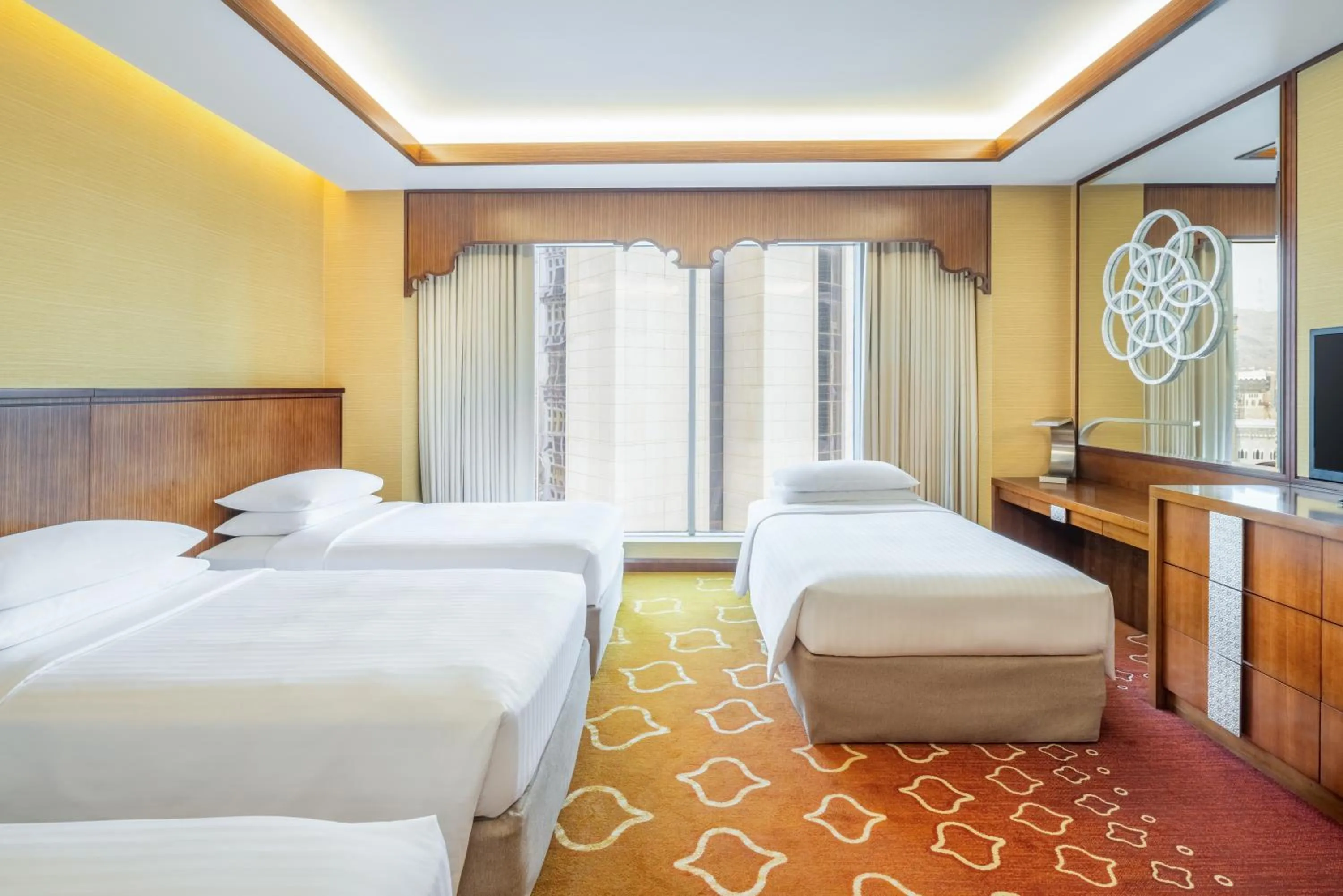 Bed in Marriott Hotel Jabal Omar Makkah