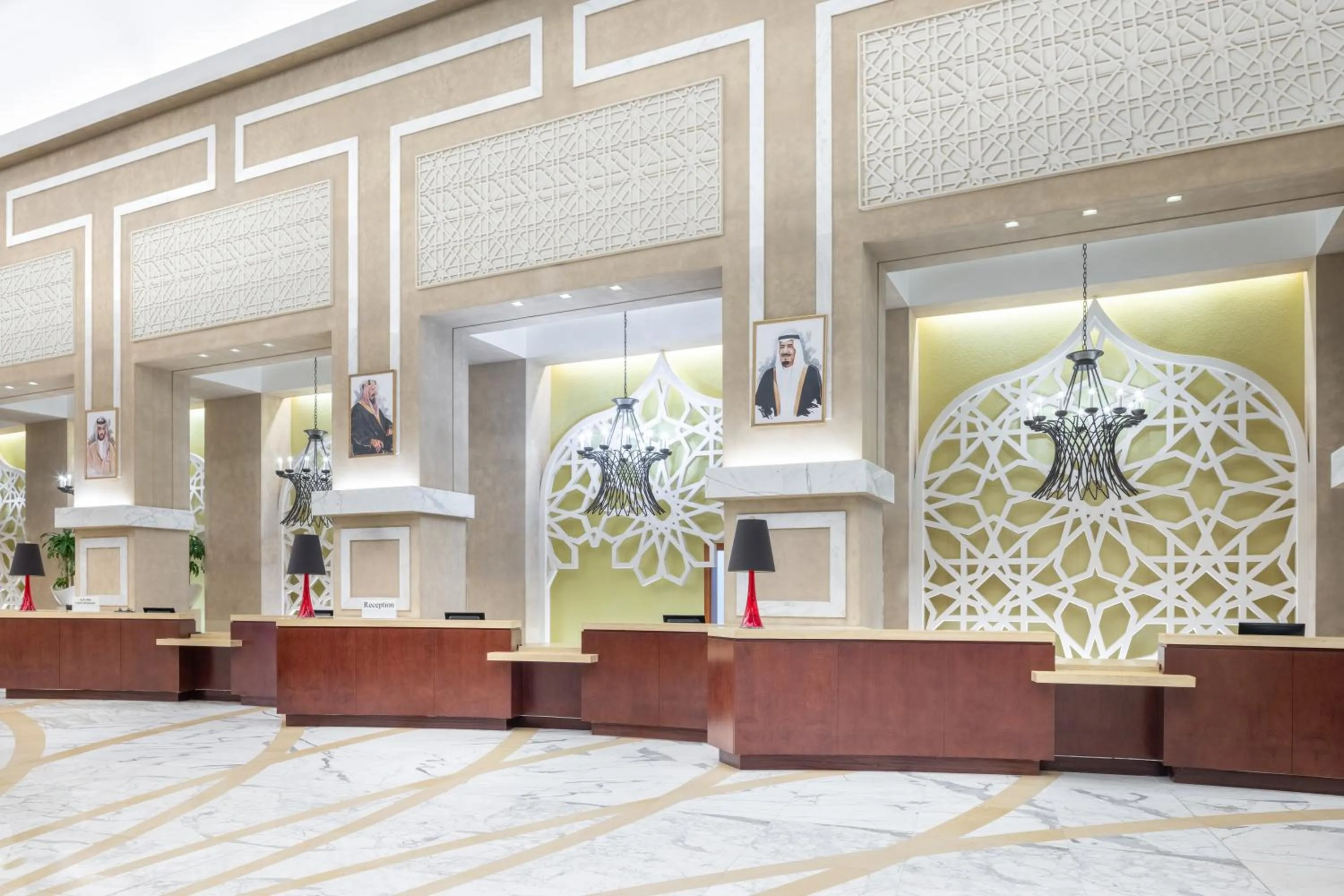 Lobby or reception in Marriott Hotel Jabal Omar Makkah