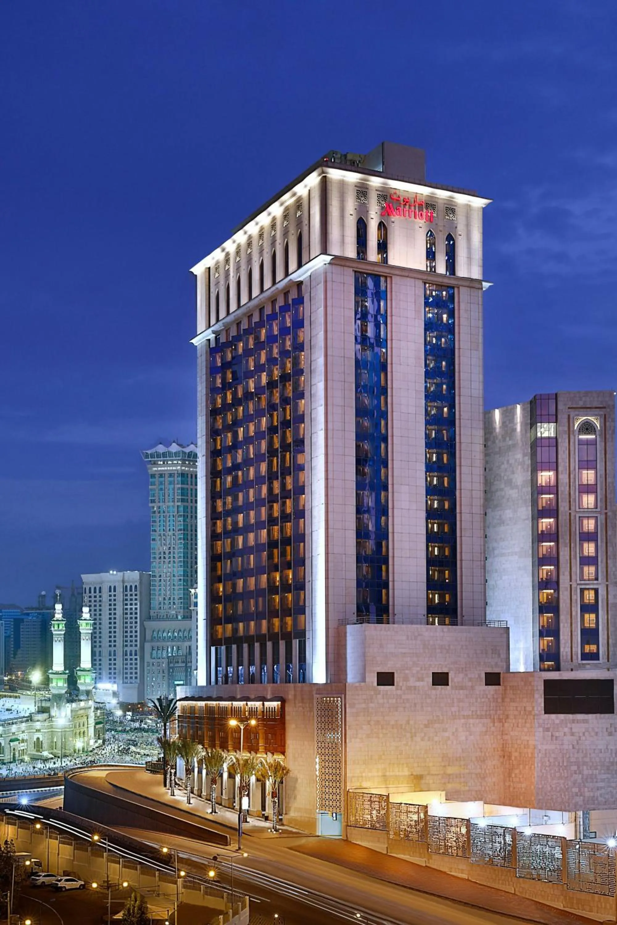 Property building in Marriott Hotel Jabal Omar Makkah