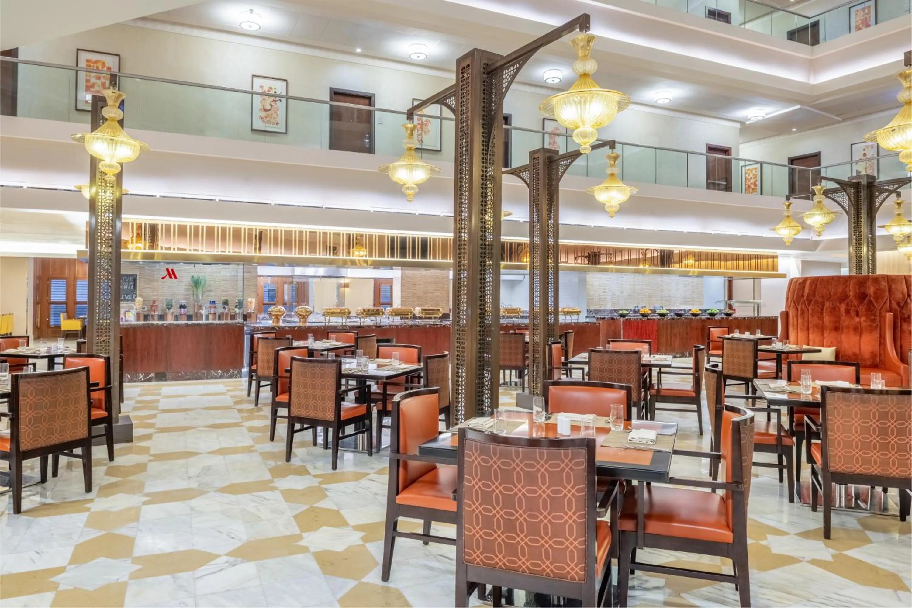 Restaurant/places to eat in Marriott Hotel Jabal Omar Makkah