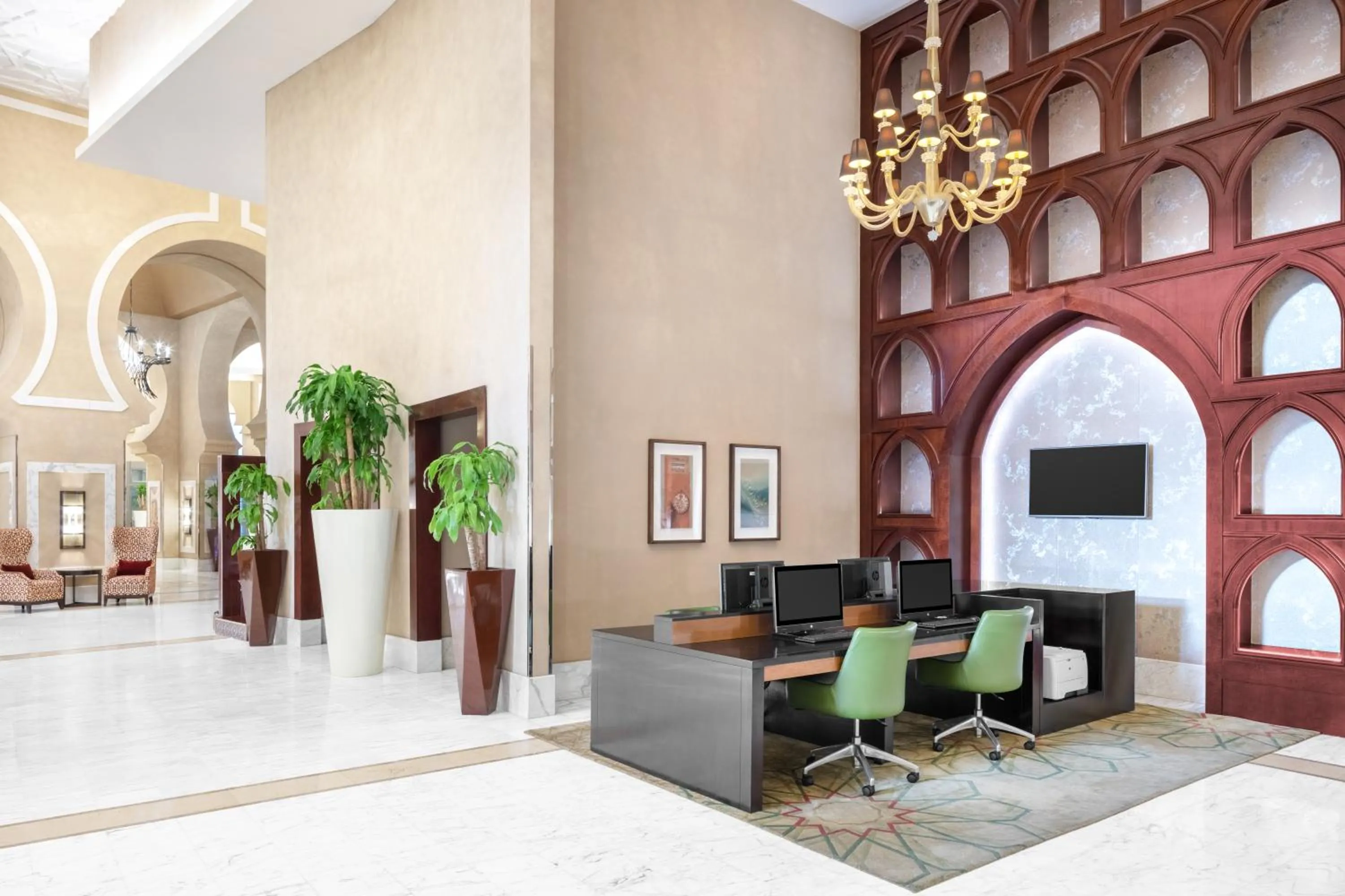 Business facilities in Marriott Hotel Jabal Omar Makkah