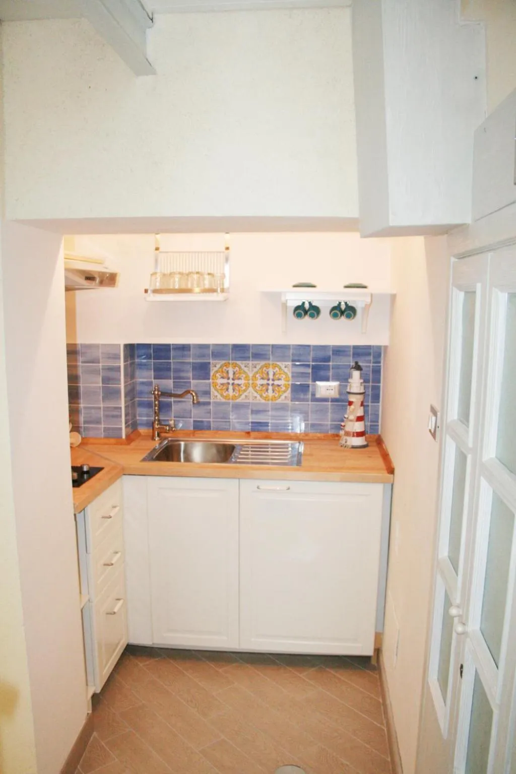 Kitchen or kitchenette in B&B Le Spiagge