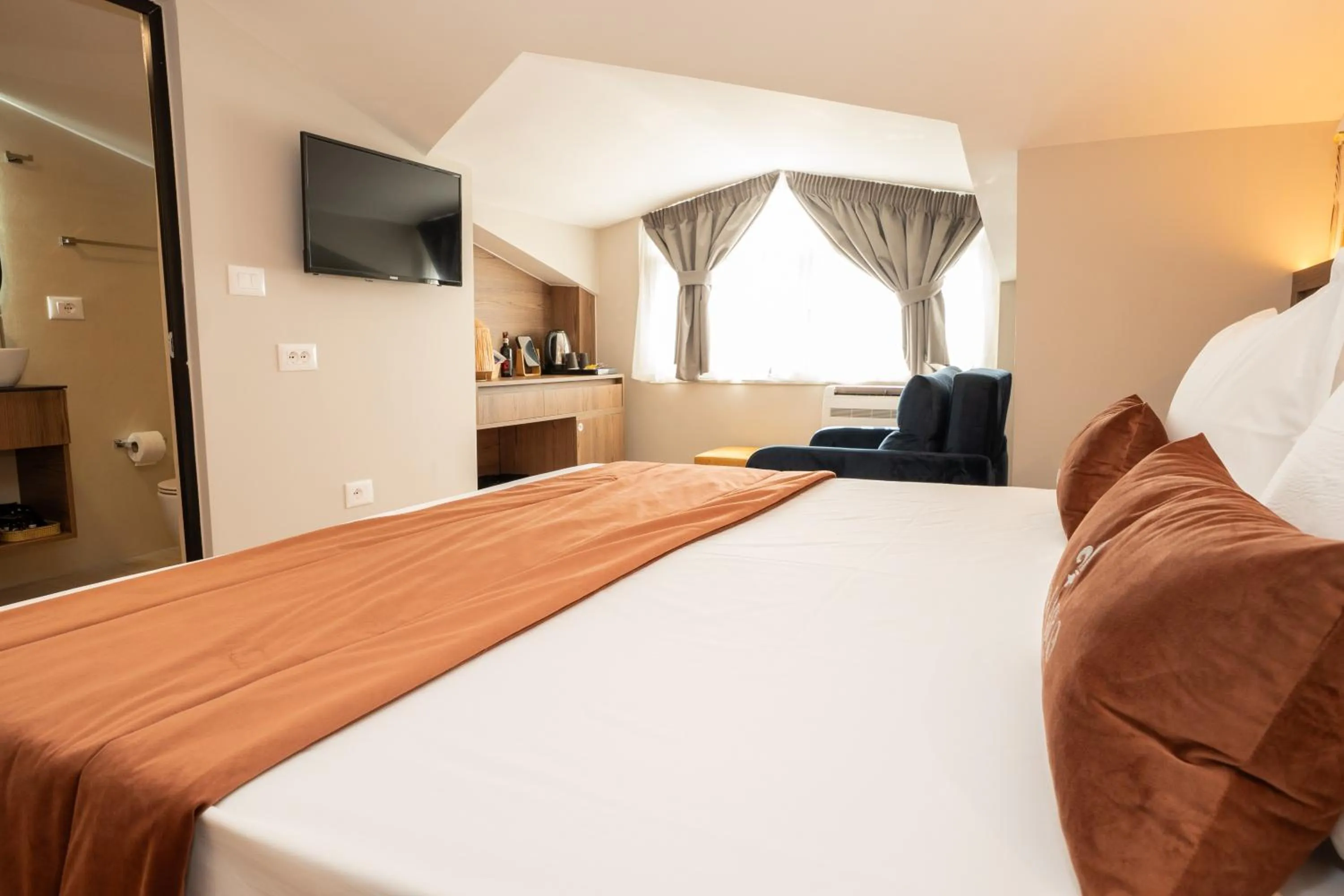 Bed in Vila Lasko Hotel