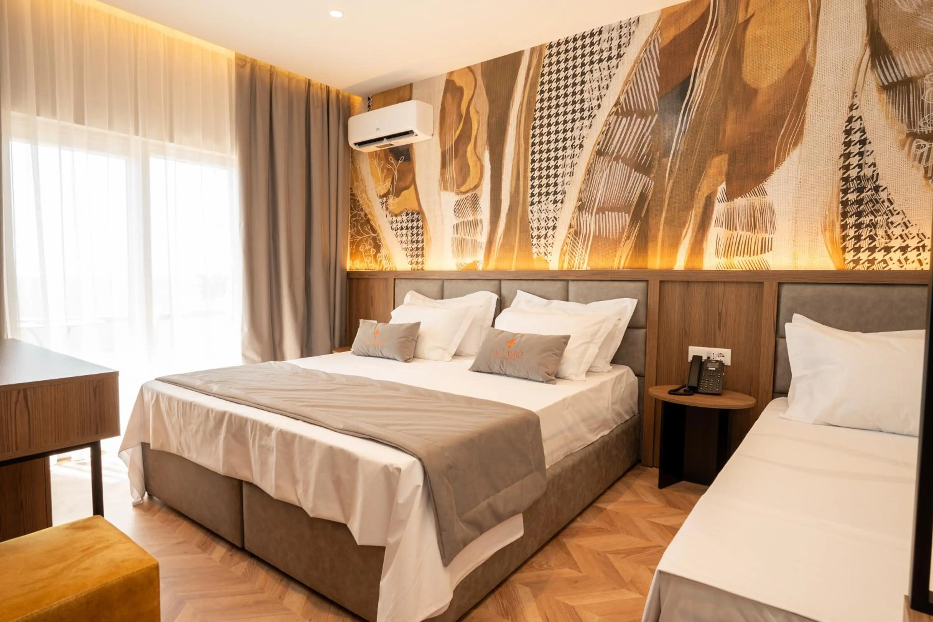 Bed in Vila Lasko Hotel