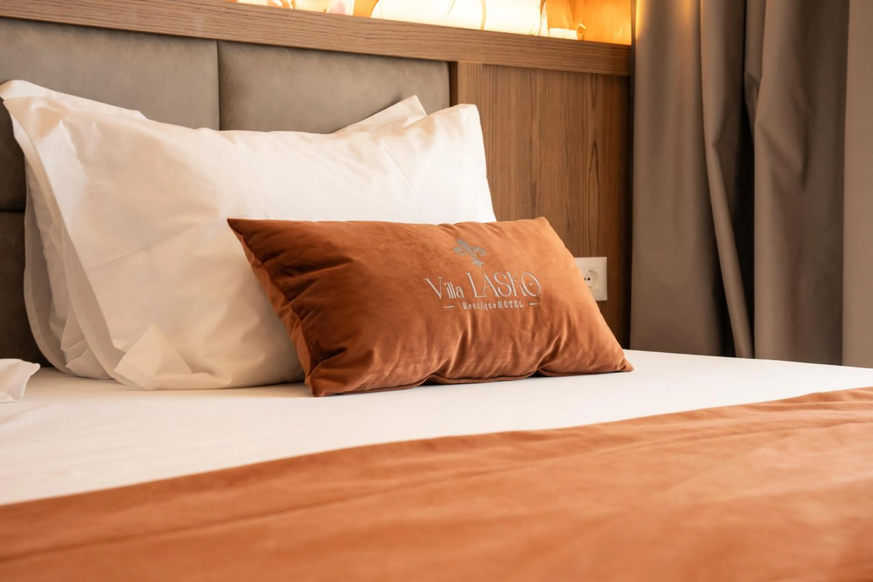 Bed in Vila Lasko Hotel