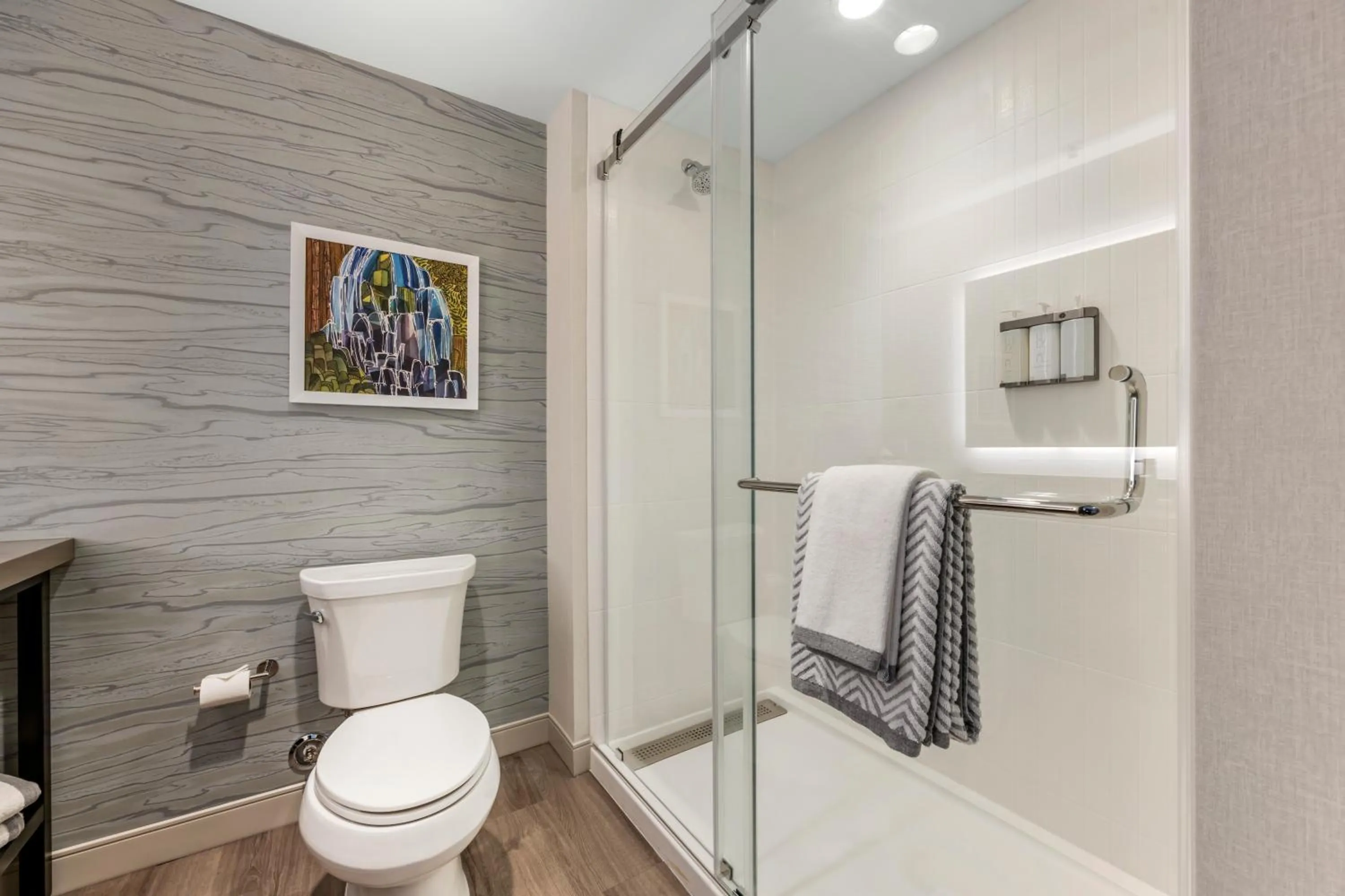 Bathroom in Cambria Hotel Portland - Pearl District