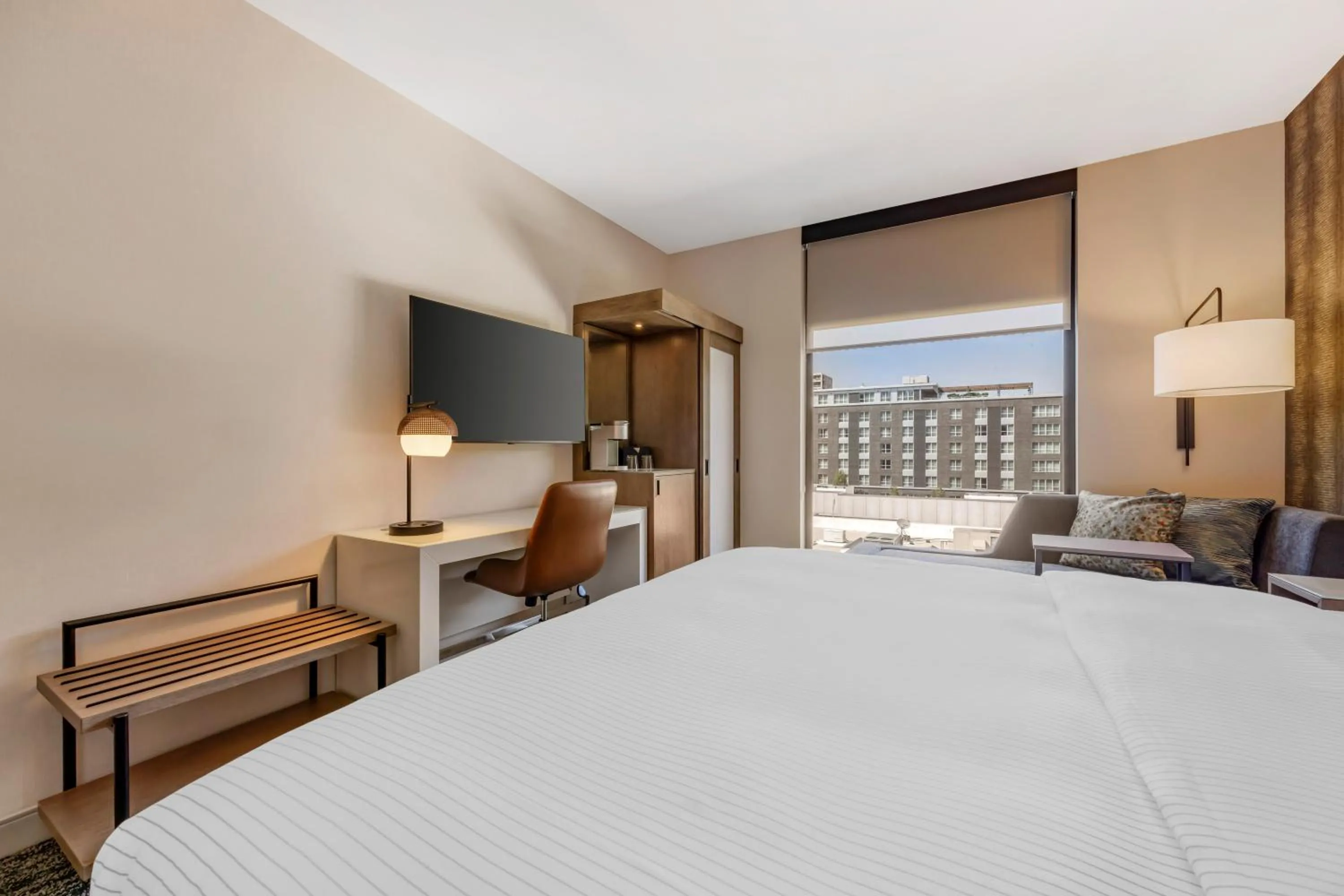 Bedroom, Bed in Cambria Hotel Portland - Pearl District