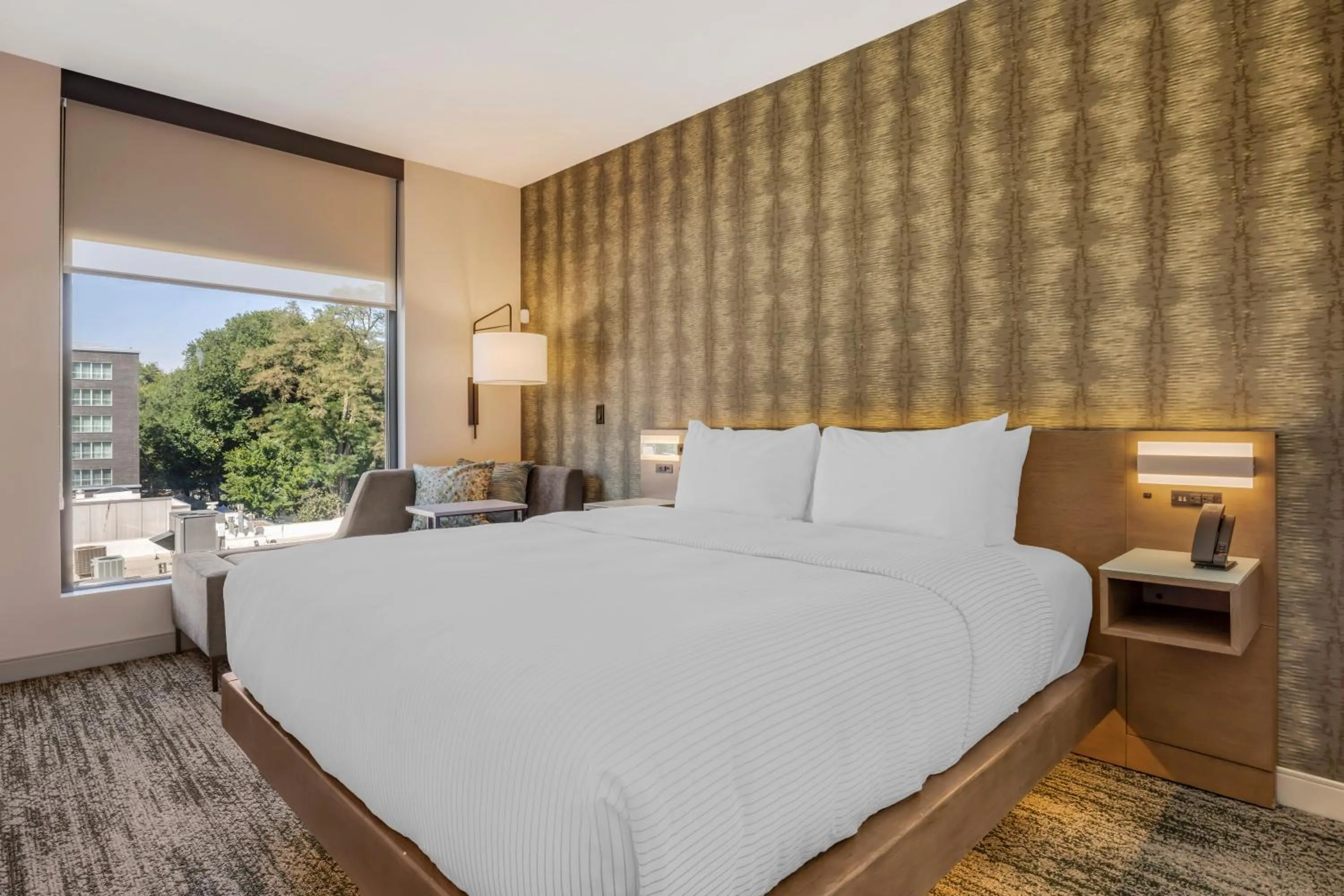 Bedroom, Bed in Cambria Hotel Portland - Pearl District