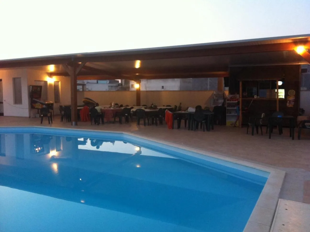 Swimming pool in B&B Alicino