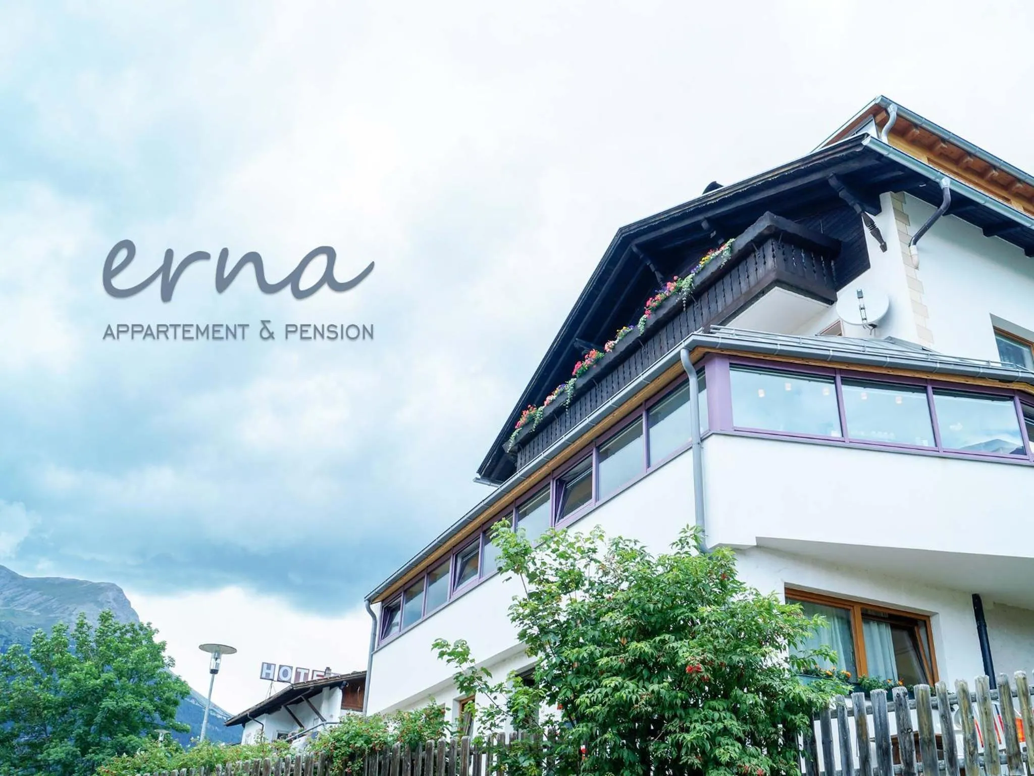 Property building in Pension Apartment Erna