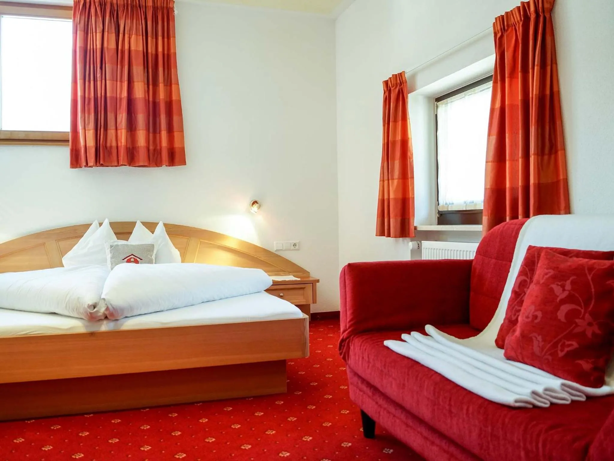 Photo of the whole room, Bed in Pension Apartment Erna