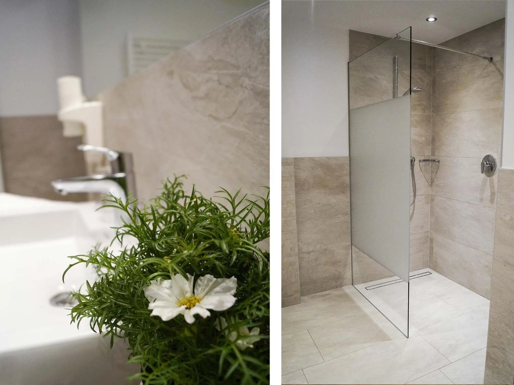 Bathroom in Pension Apartment Erna