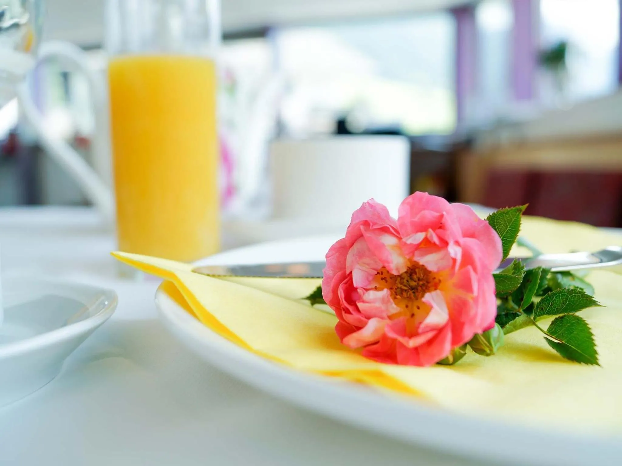 Continental breakfast in Pension Apartment Erna